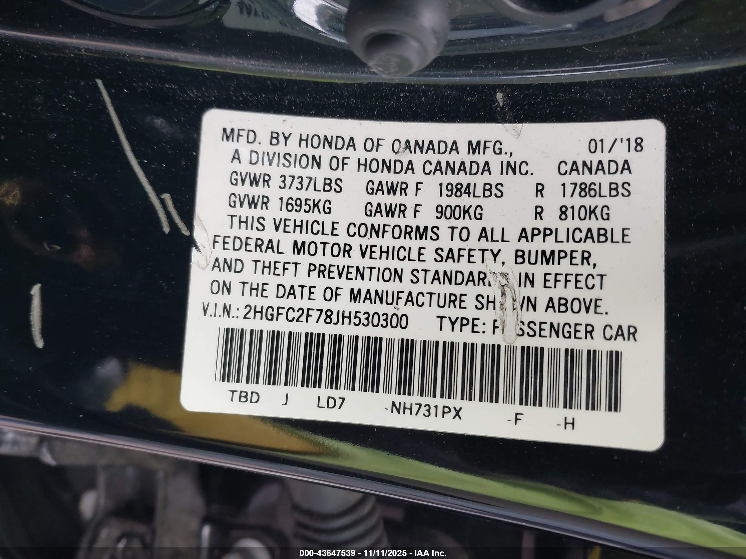 HONDA CIVIC image 9