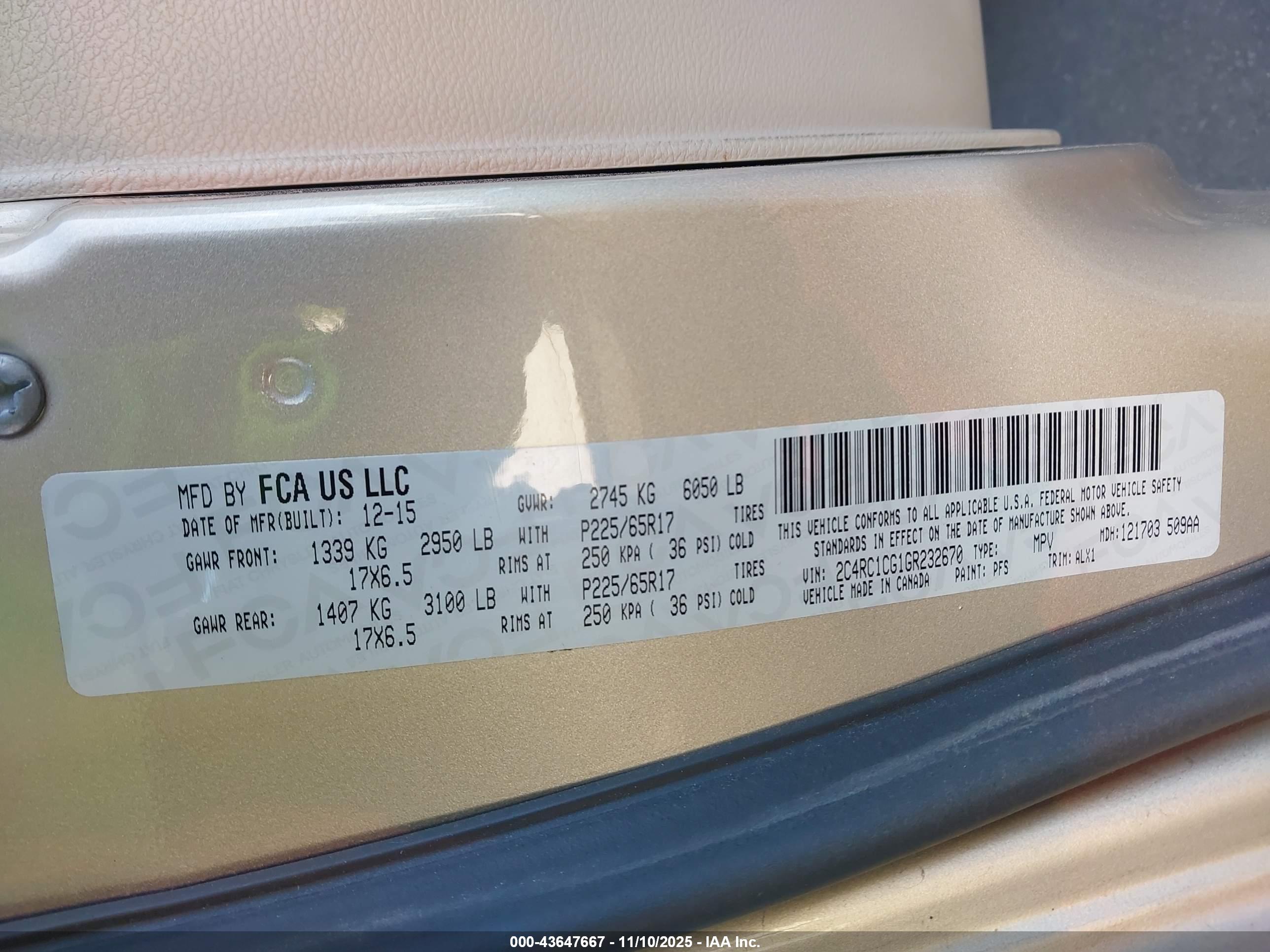 CHRYSLER TOWN image 9