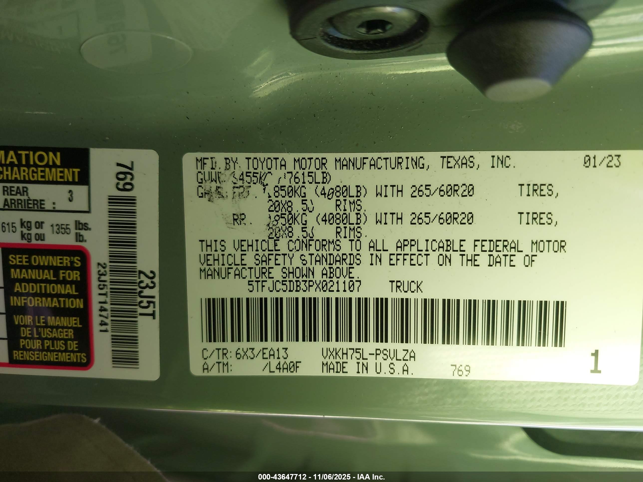 TOYOTA TUNDRA image 9