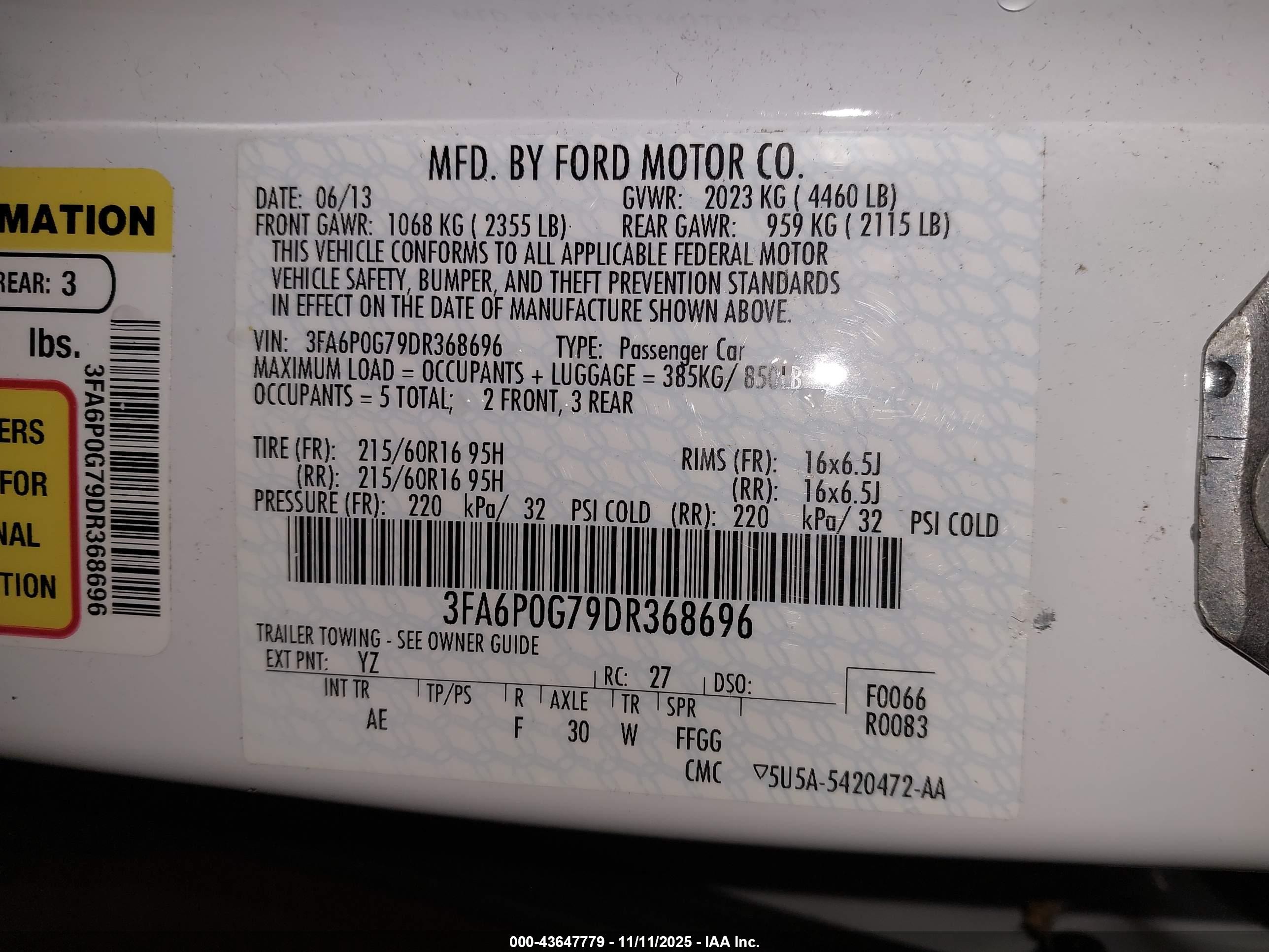 FORD FUSION image 9