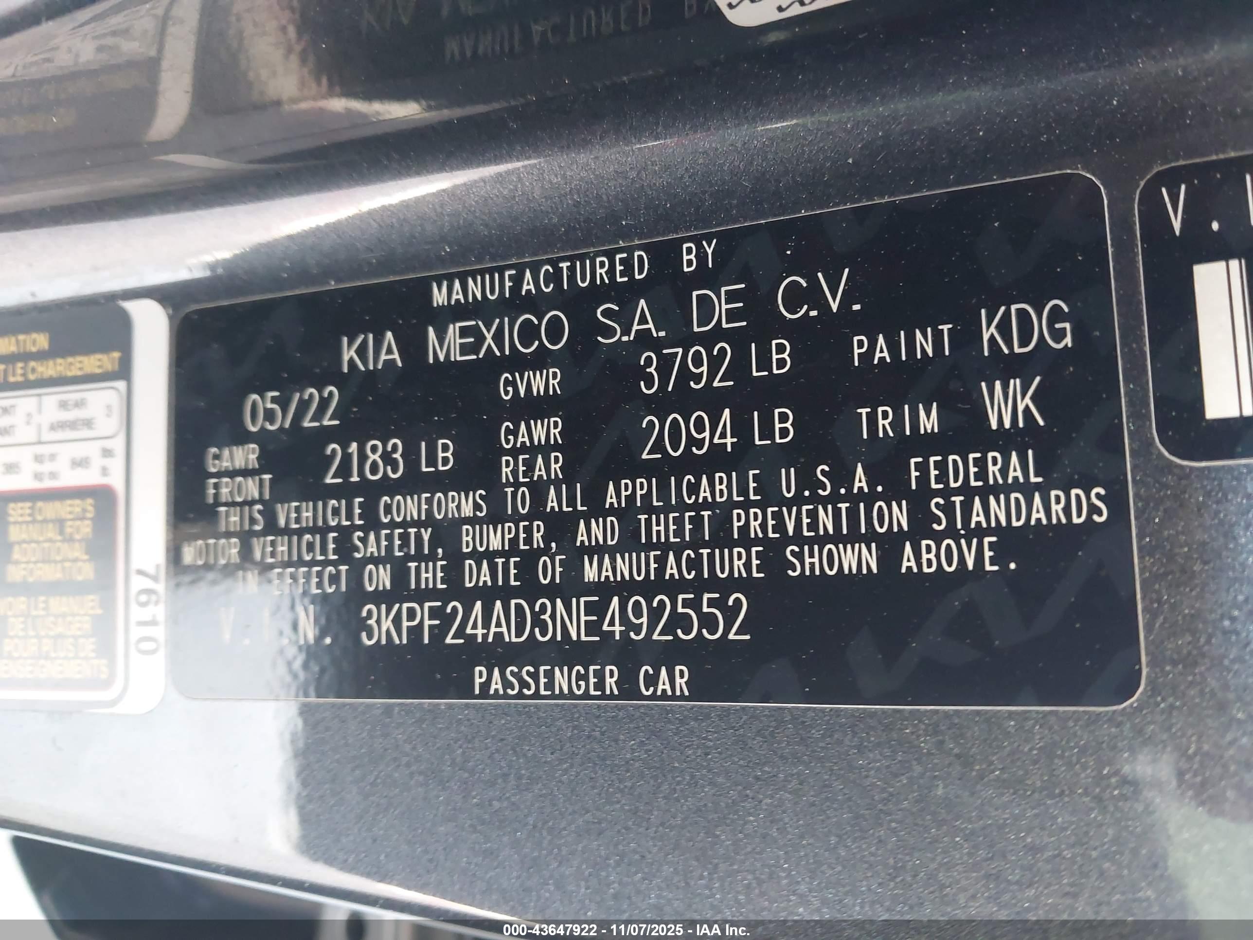 KIA FORTE image 9