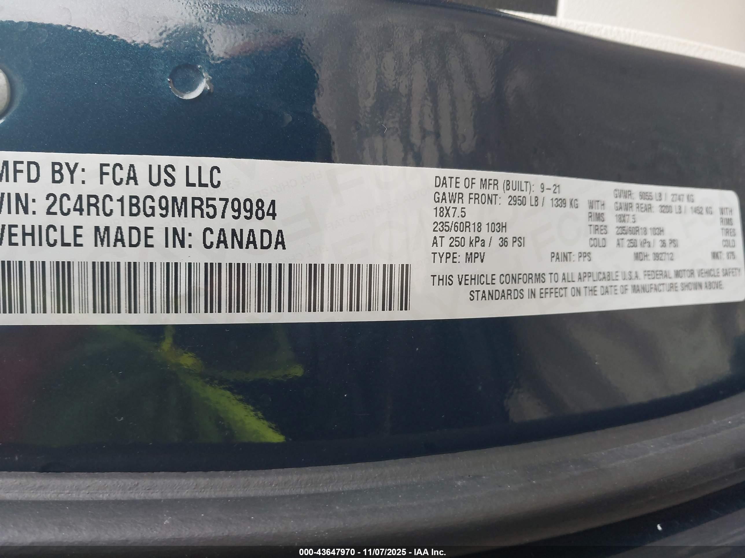 CHRYSLER PACIFICA image 9
