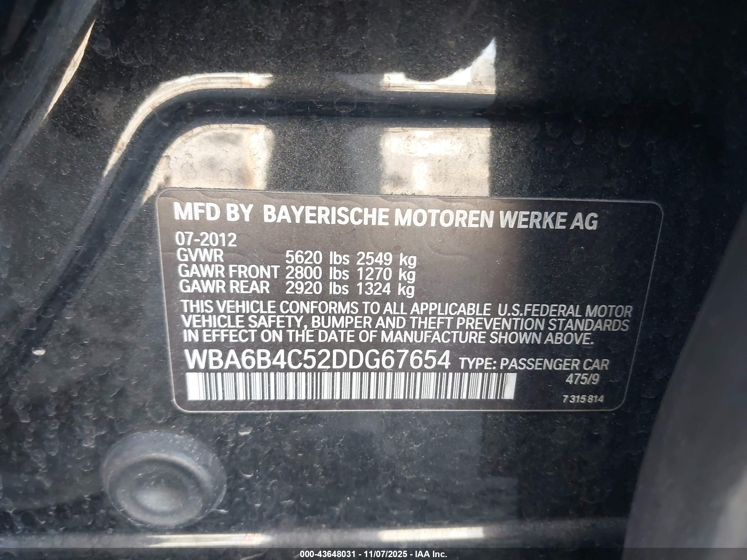 BMW 650I image 9