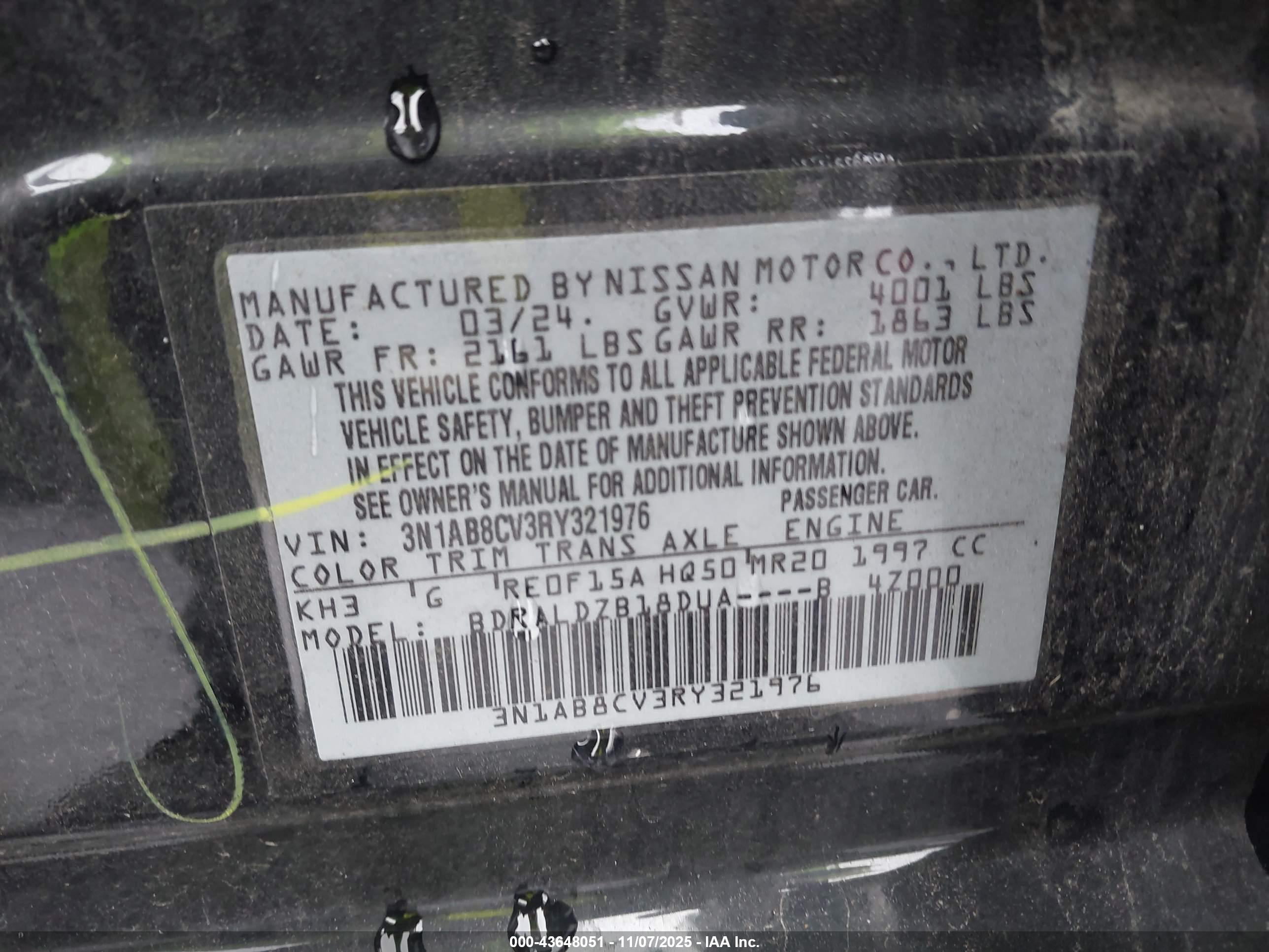 NISSAN SENTRA image 9