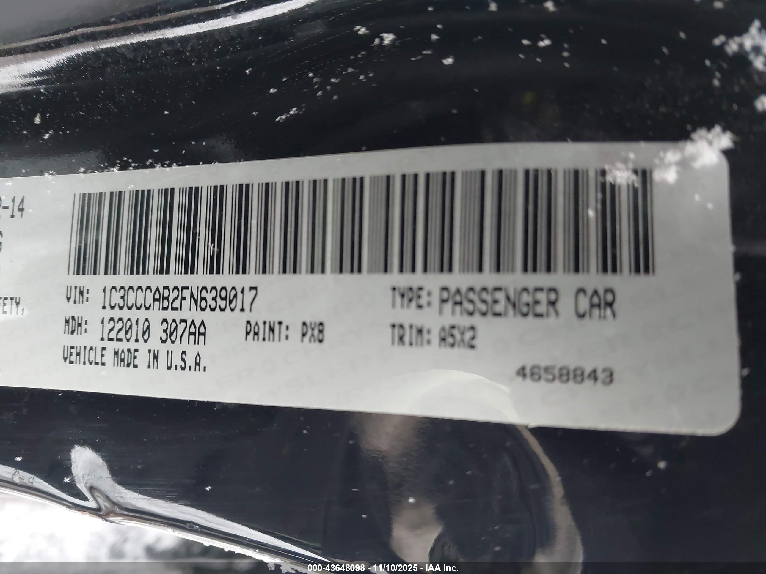 CHRYSLER 200 image 9
