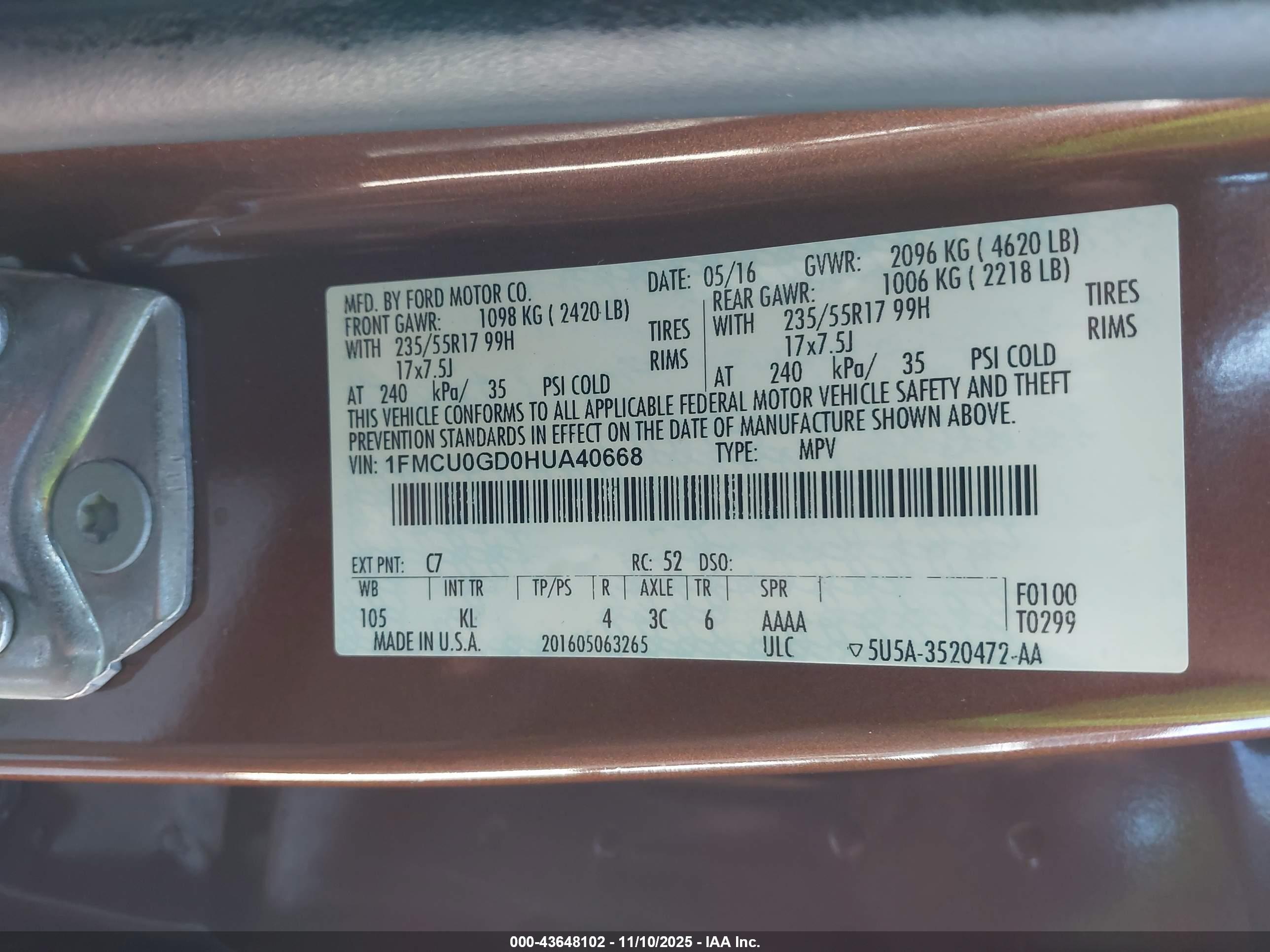FORD ESCAPE image 9