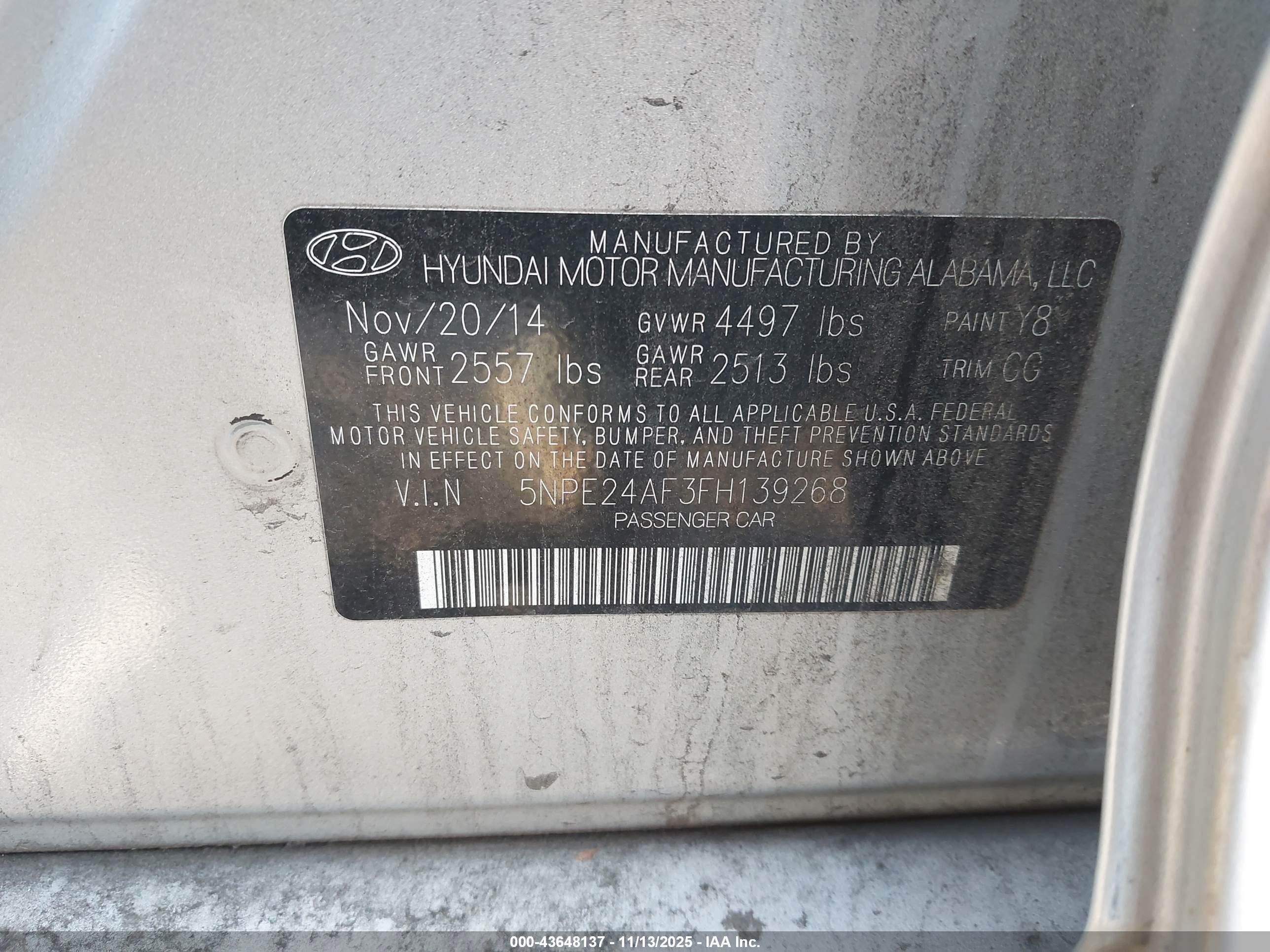 HYUNDAI SONATA image 9