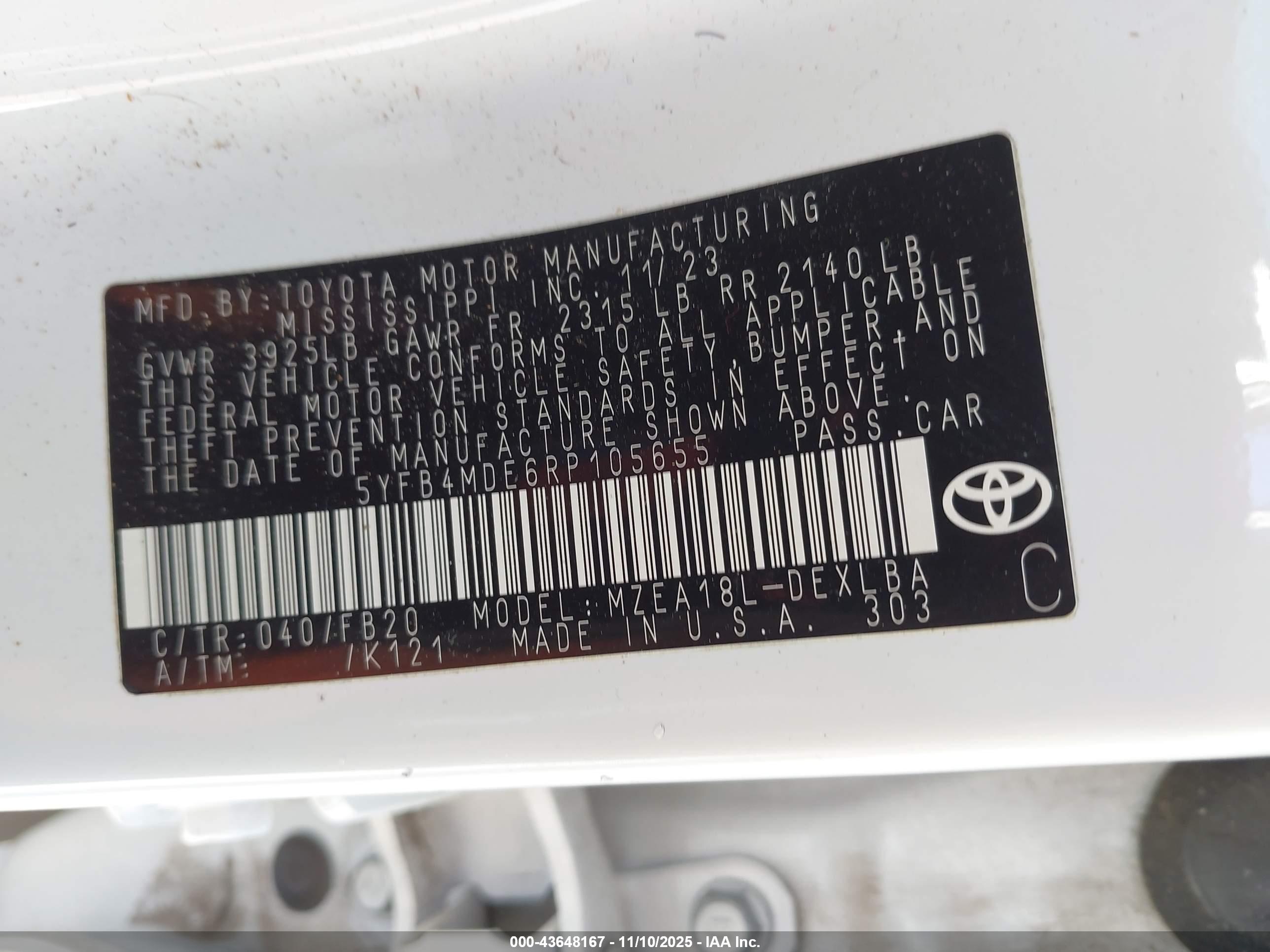 TOYOTA COROLLA image 9