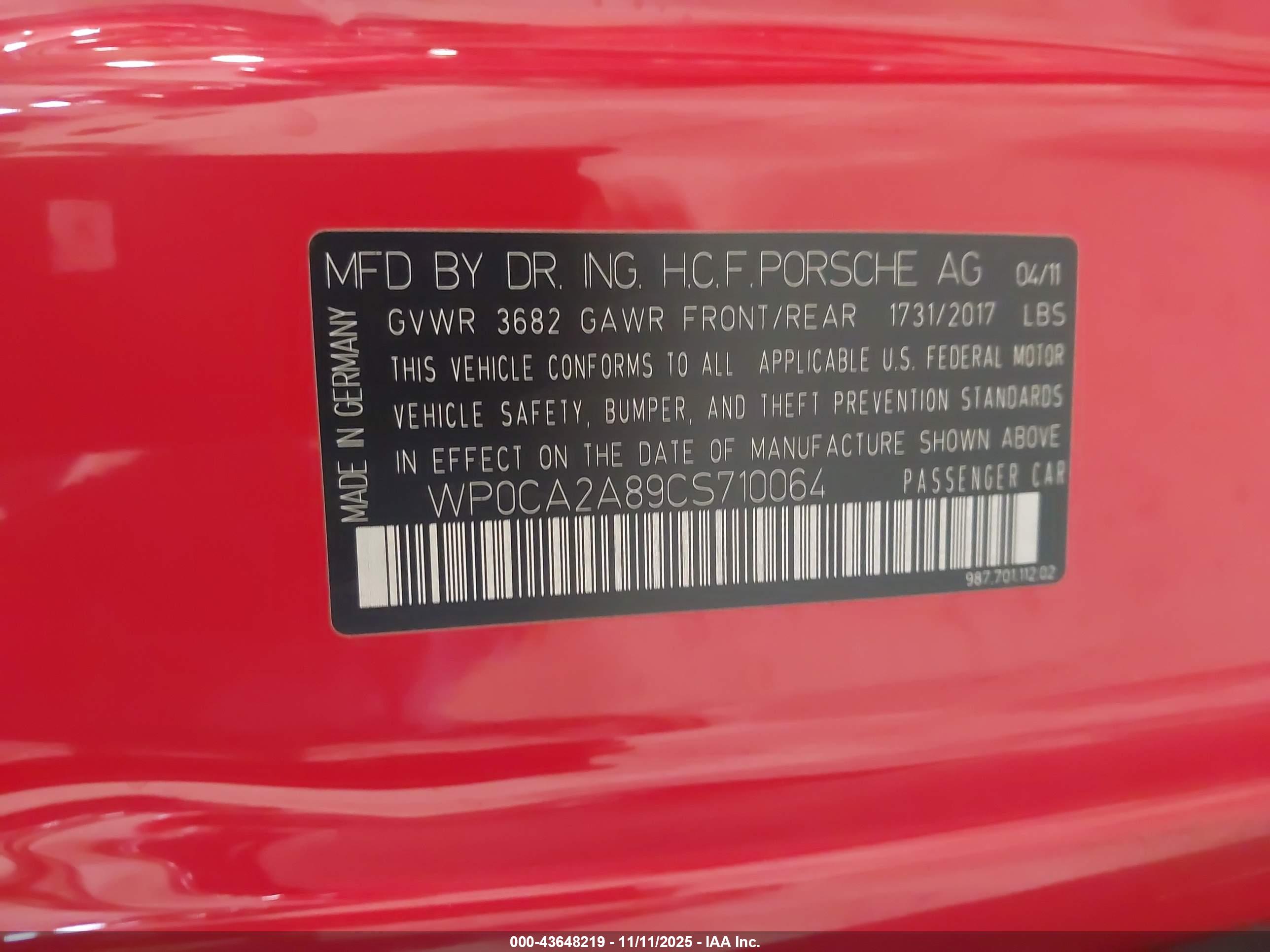 PORSCHE BOXSTER image 9