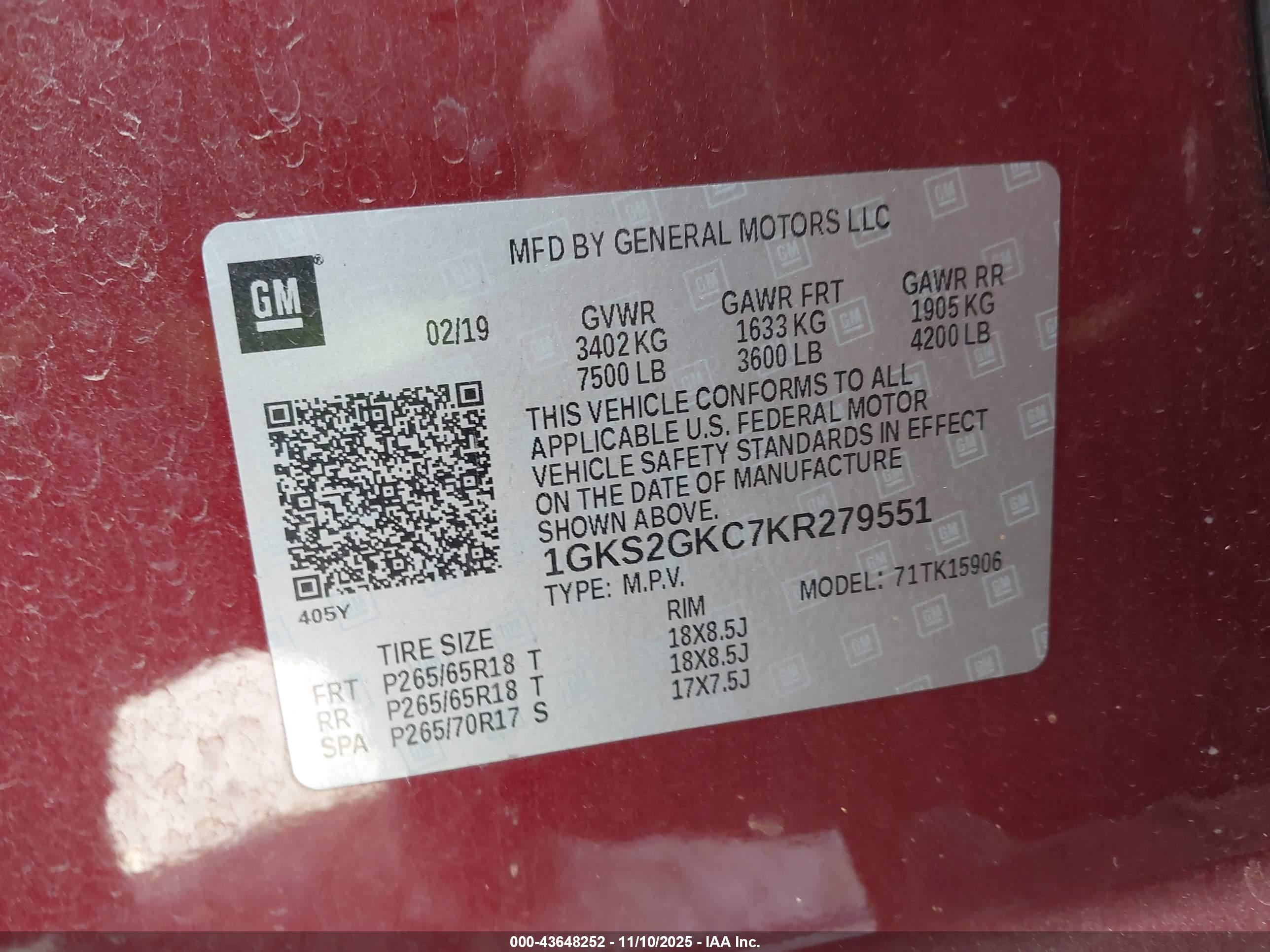 GMC YUKON image 9