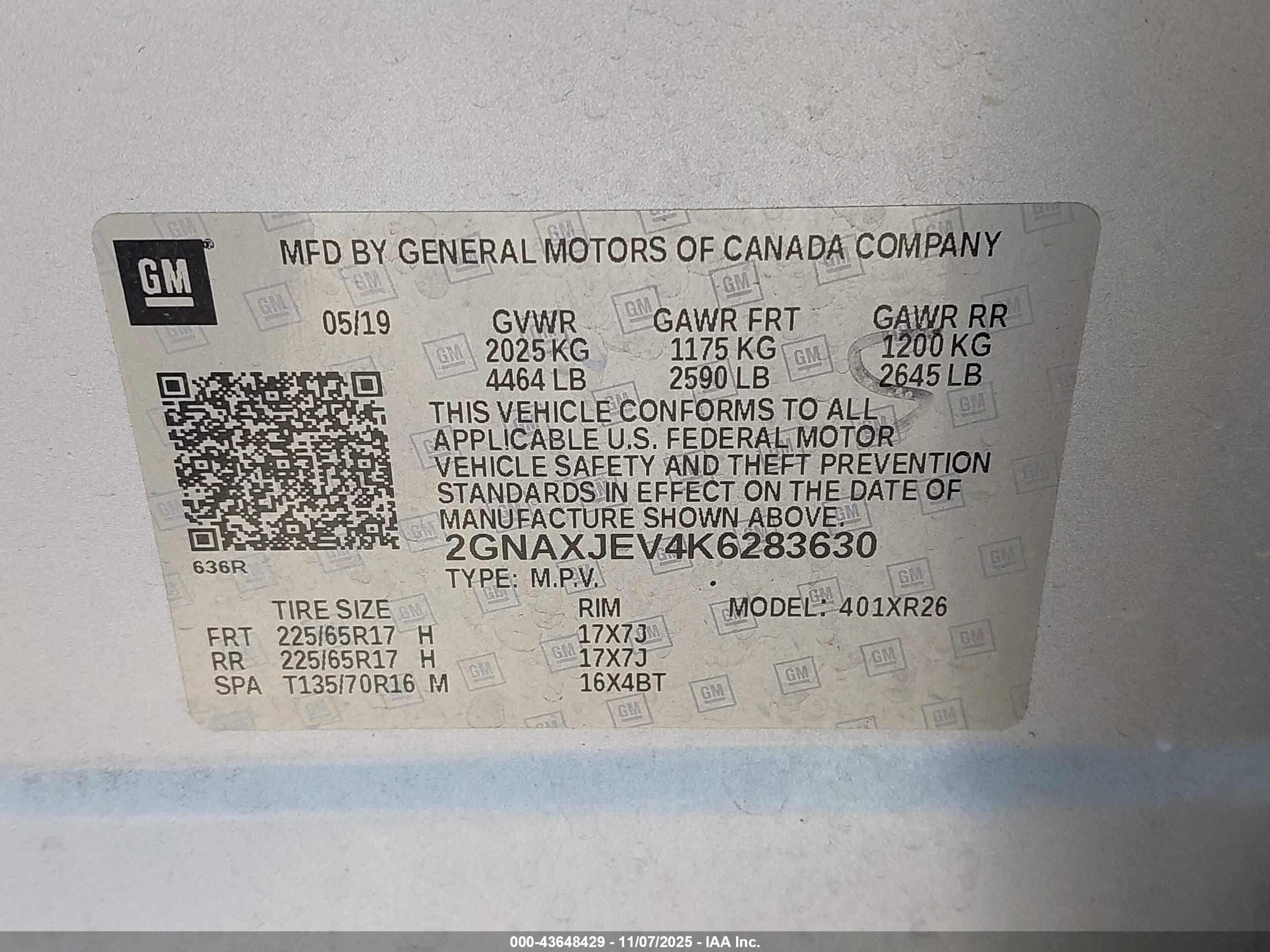 CHEVROLET EQUINOX image 9
