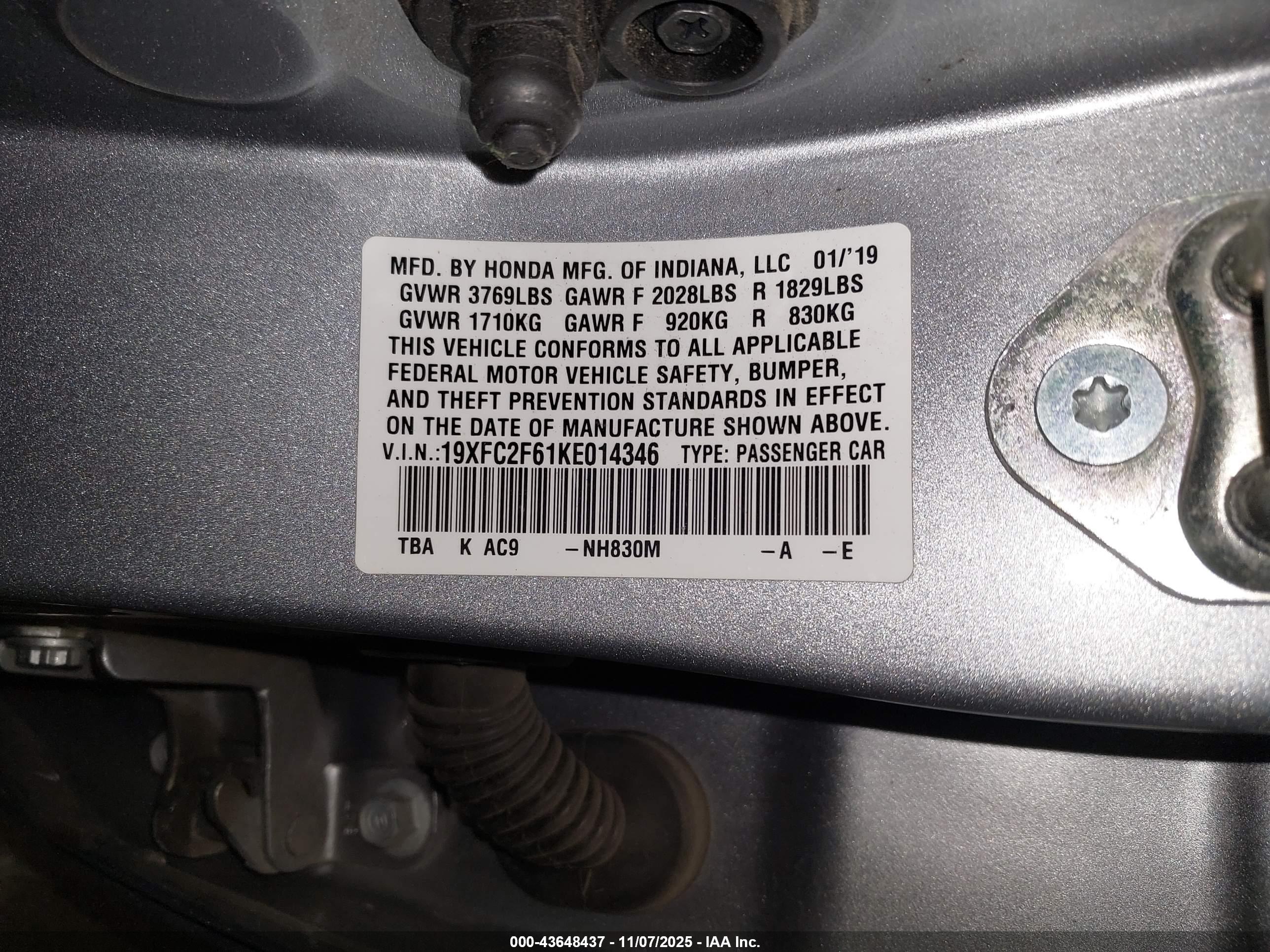 HONDA CIVIC image 9