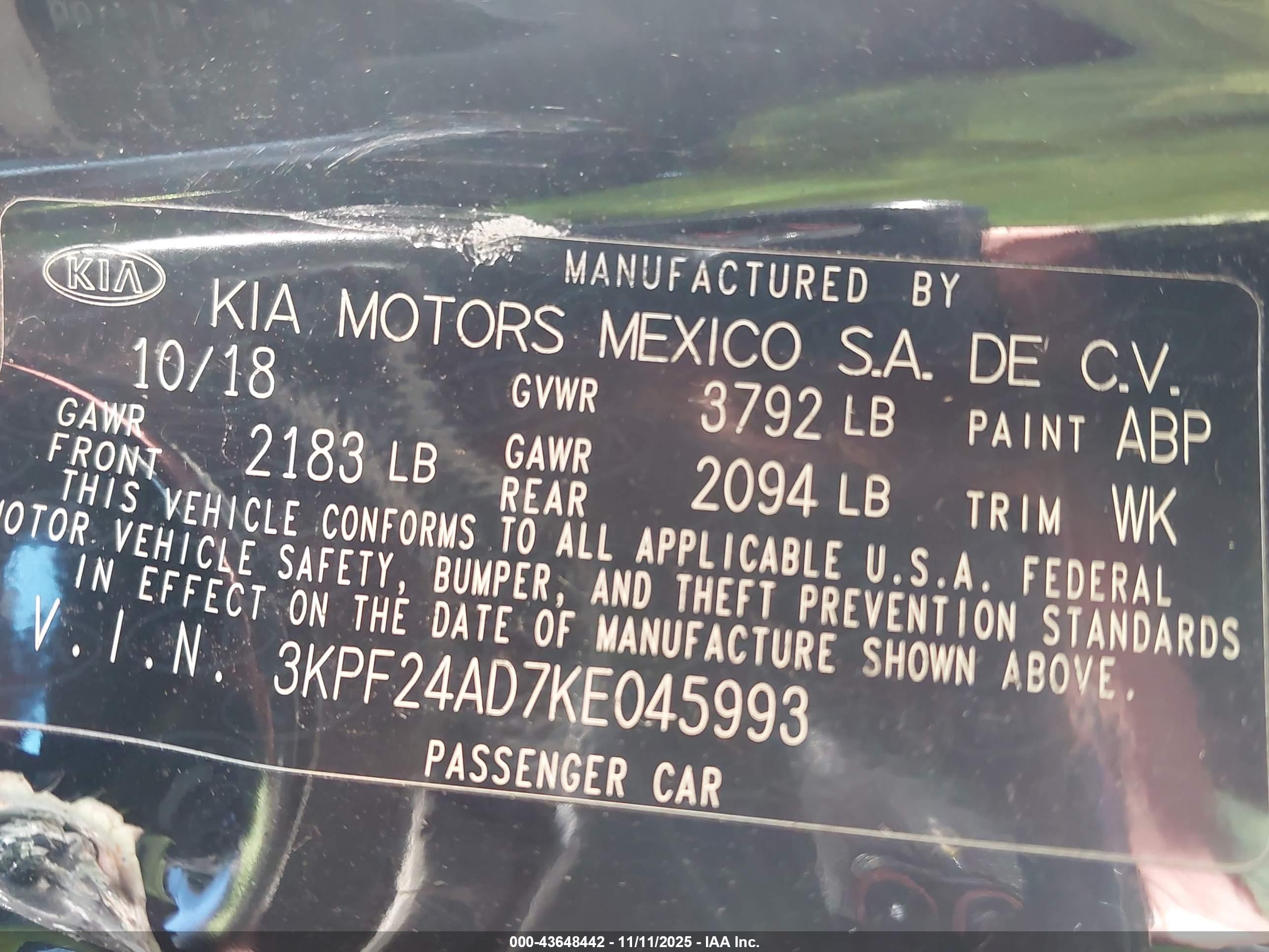 KIA FORTE image 9