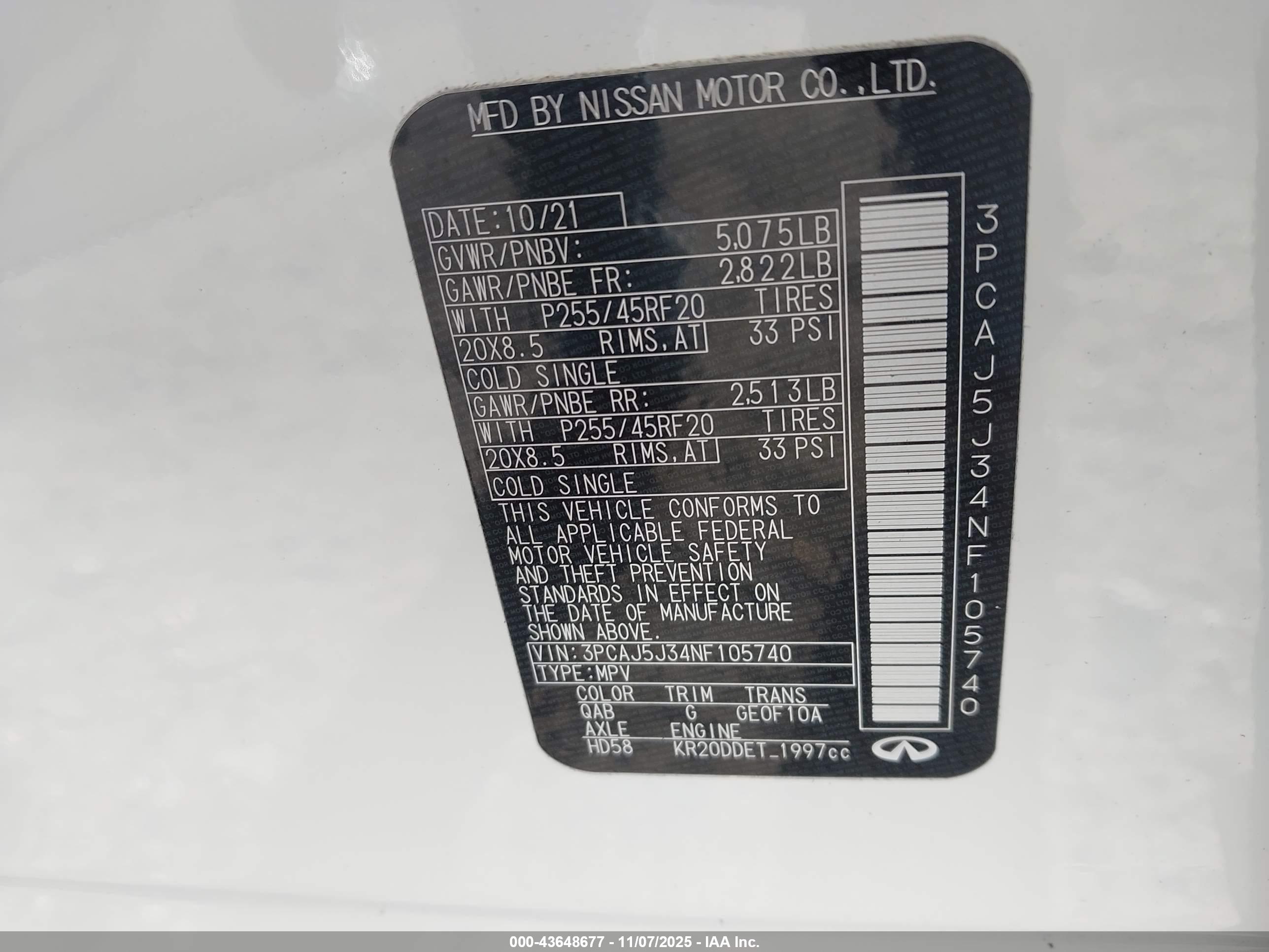 INFINITI QX55 image 9