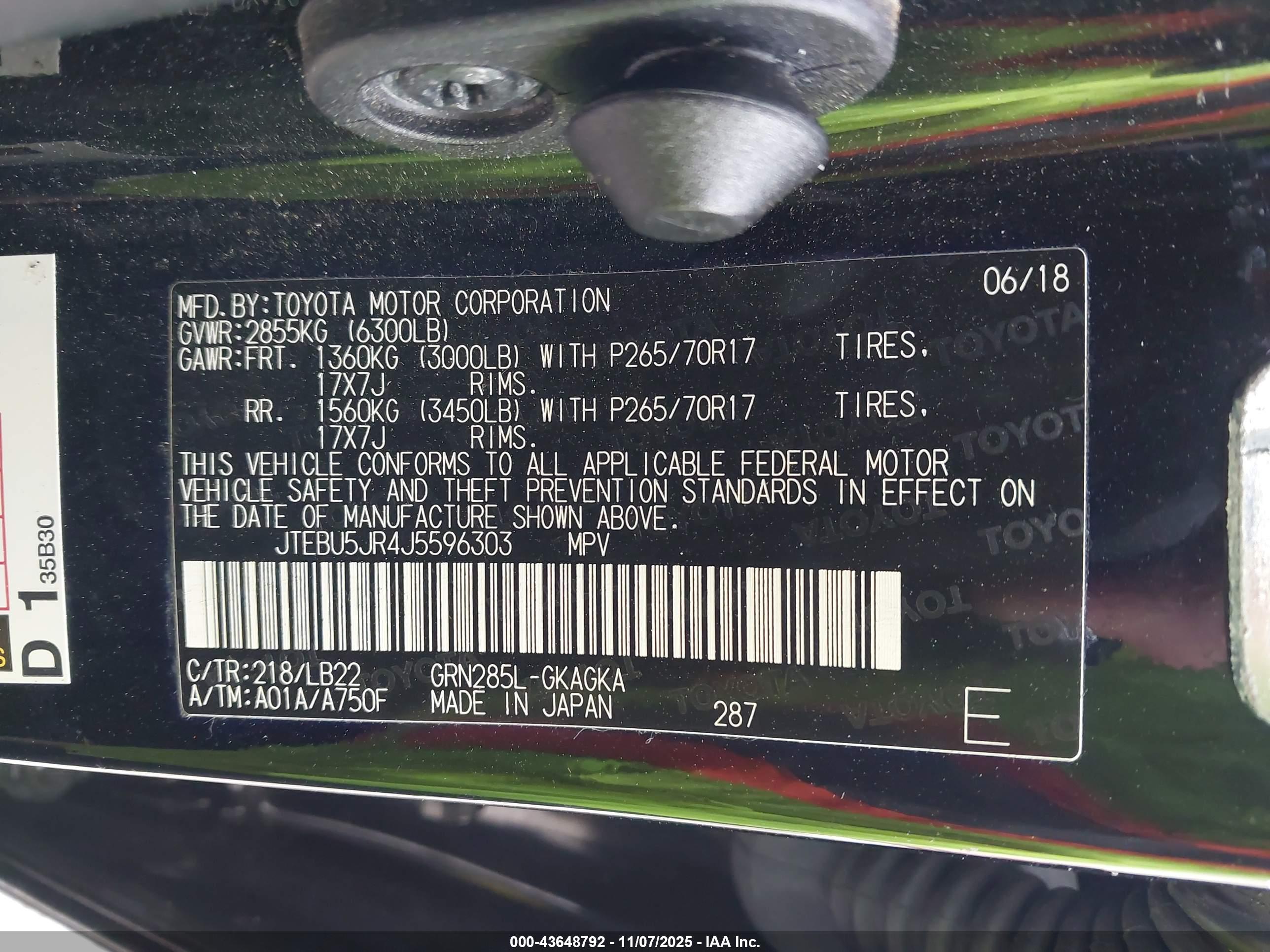 TOYOTA 4RUNNER image 9