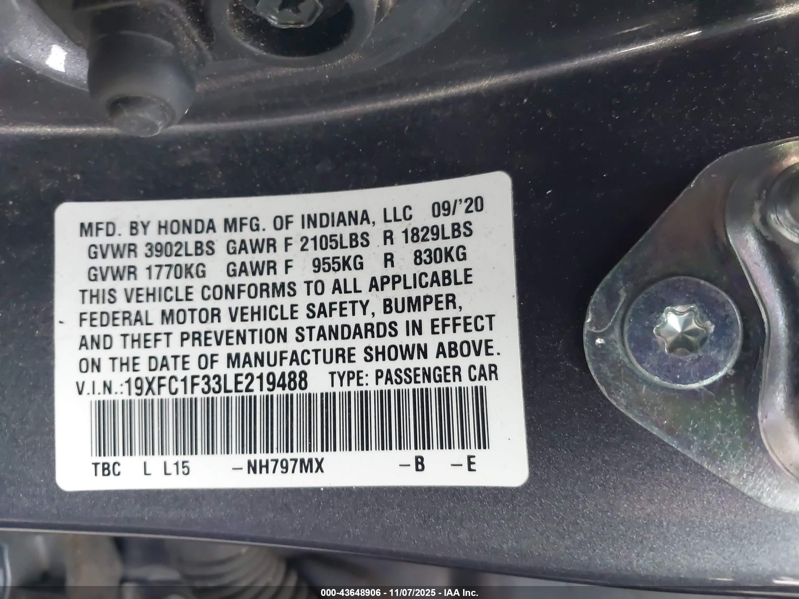 HONDA CIVIC image 9