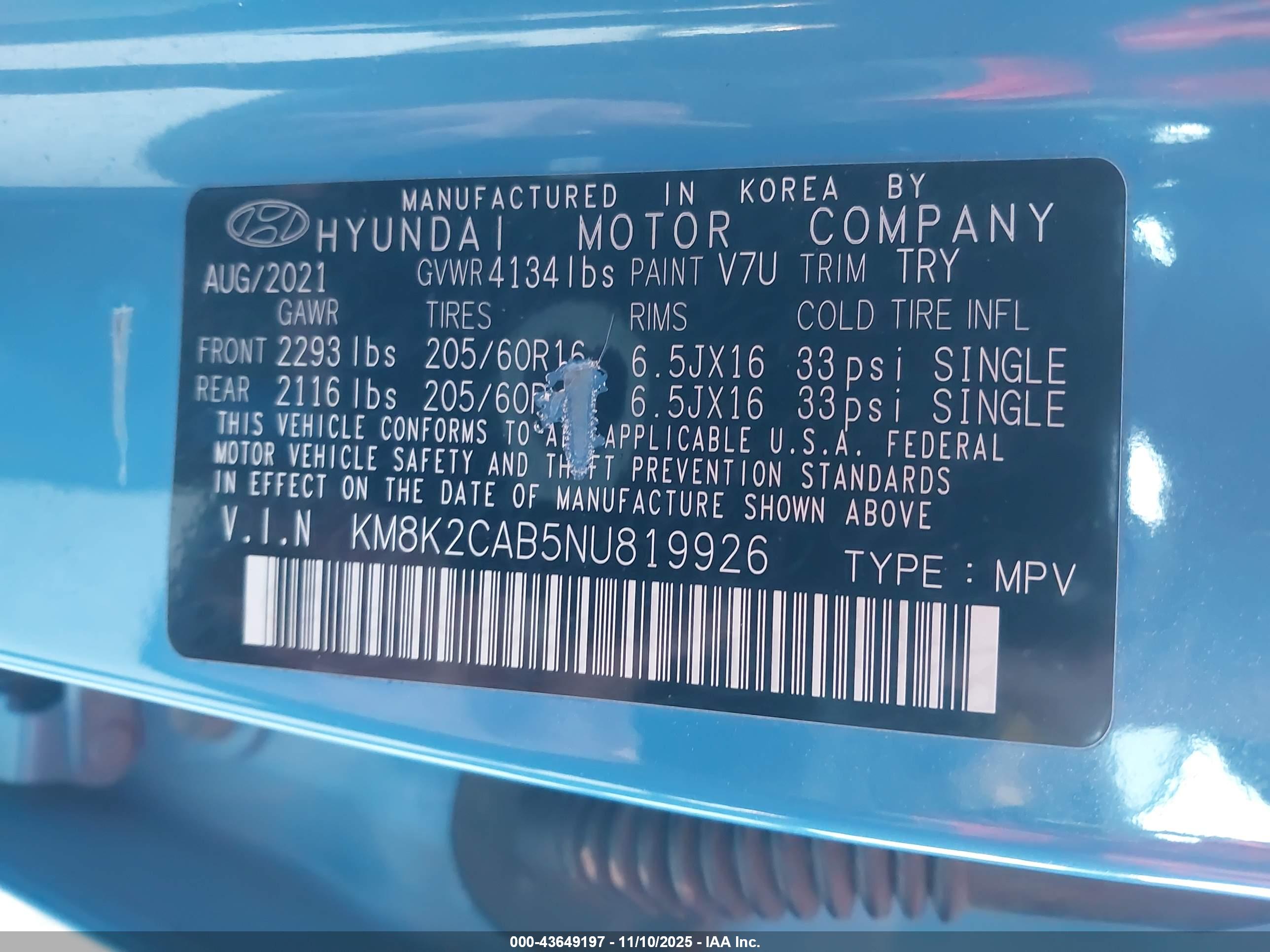 HYUNDAI KONA image 9
