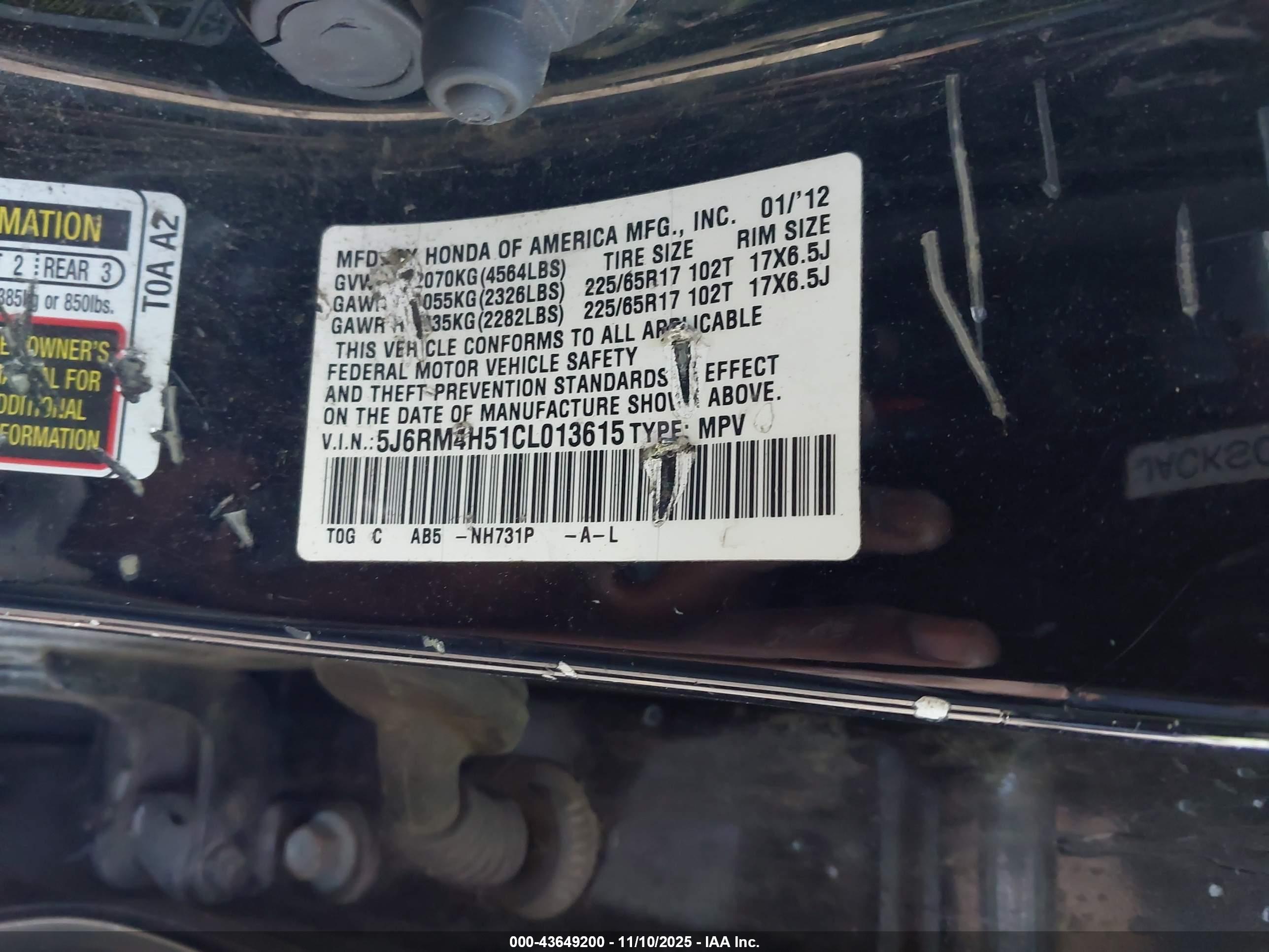 HONDA CR-V image 9