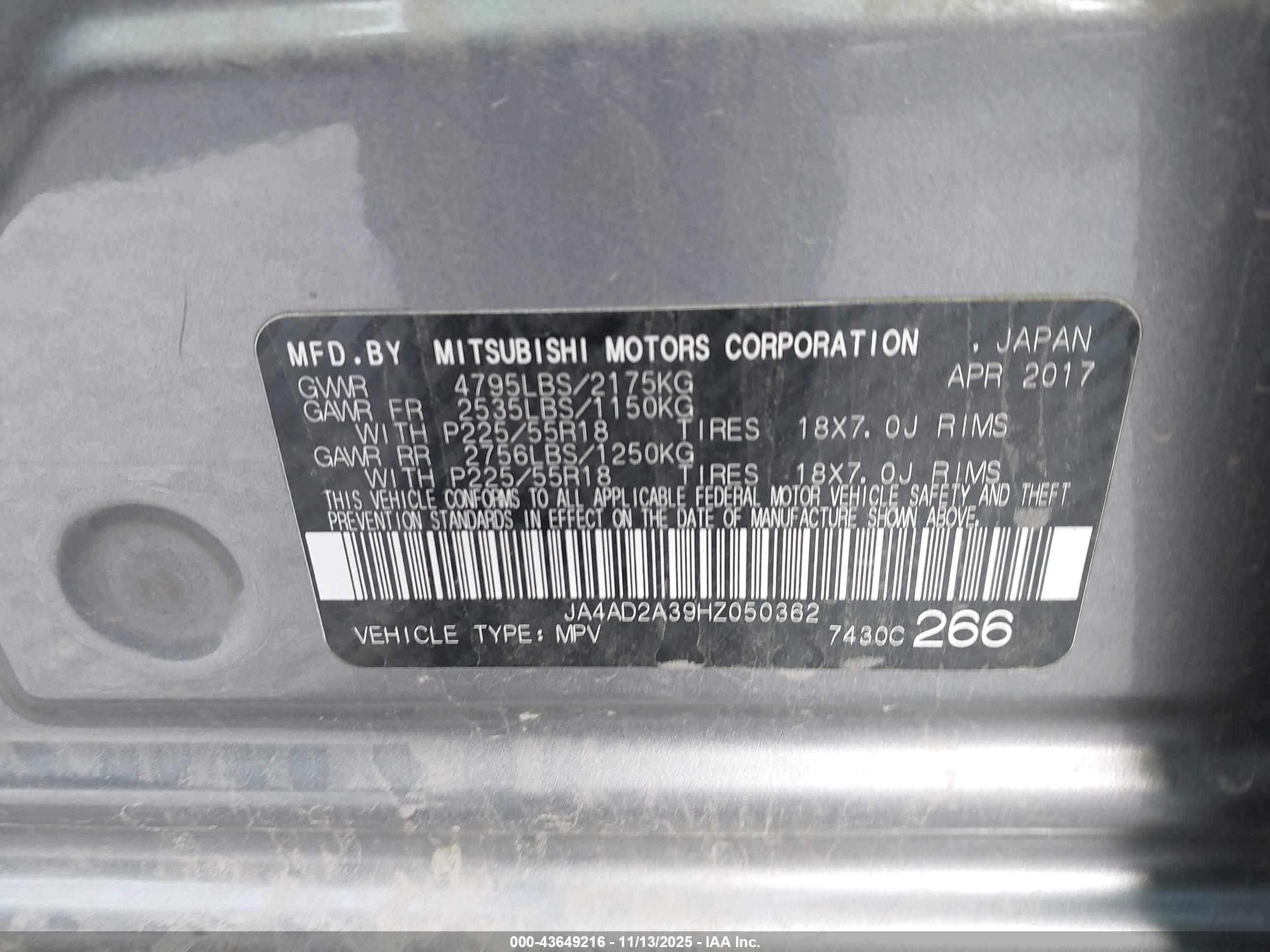 MITSUBISHI OUTLANDER image 9