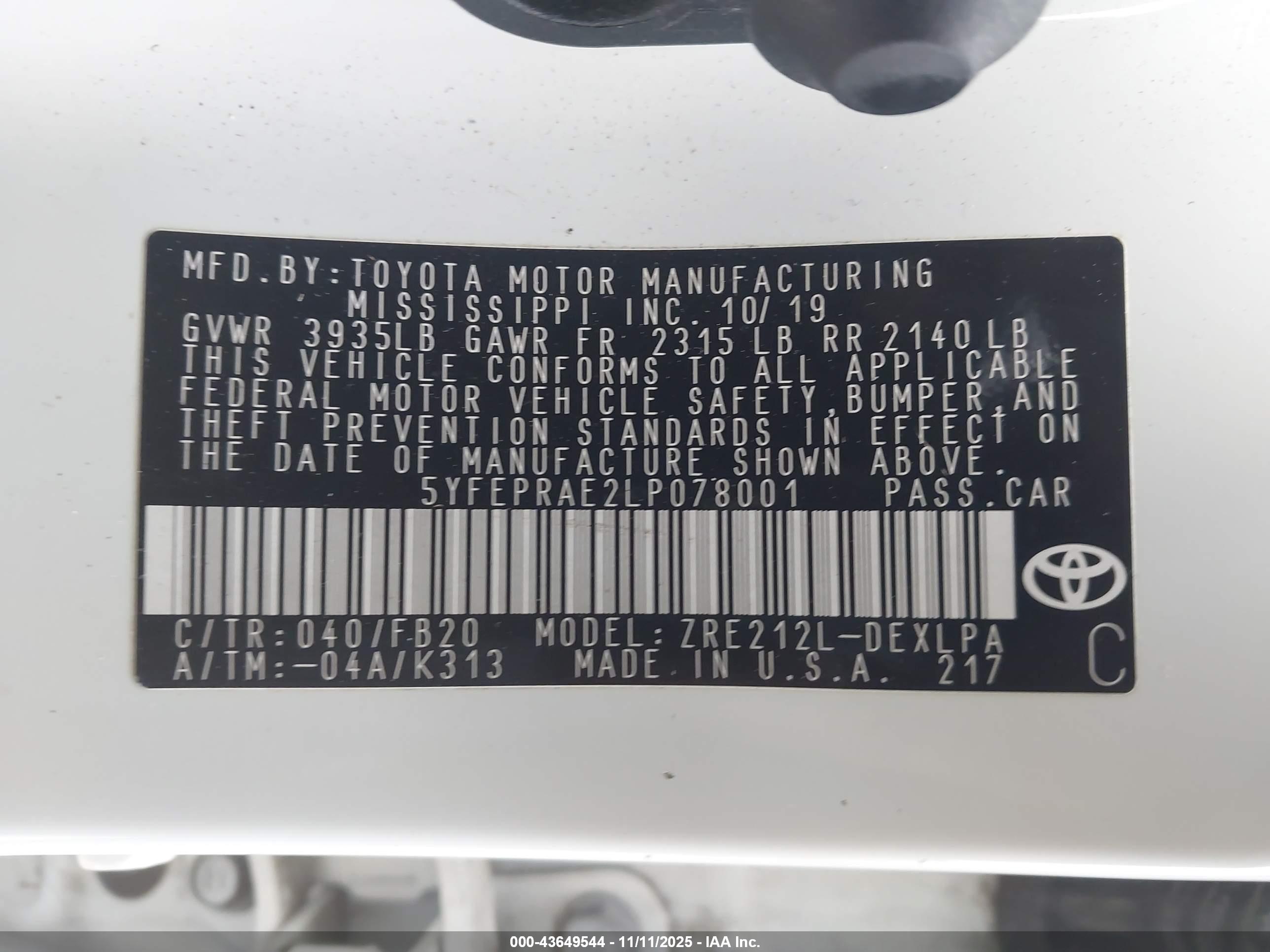 TOYOTA COROLLA image 9