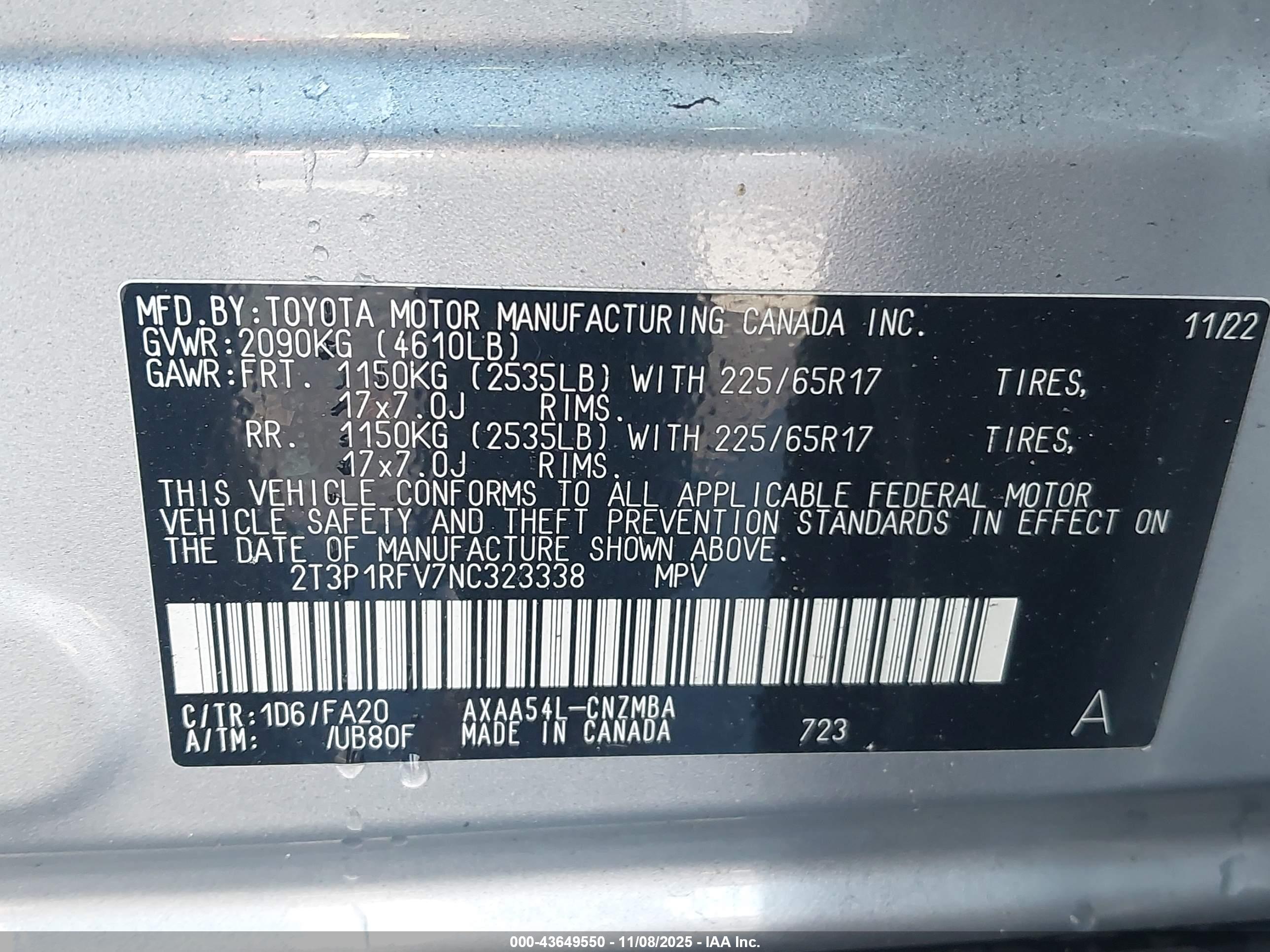 TOYOTA RAV4 image 9