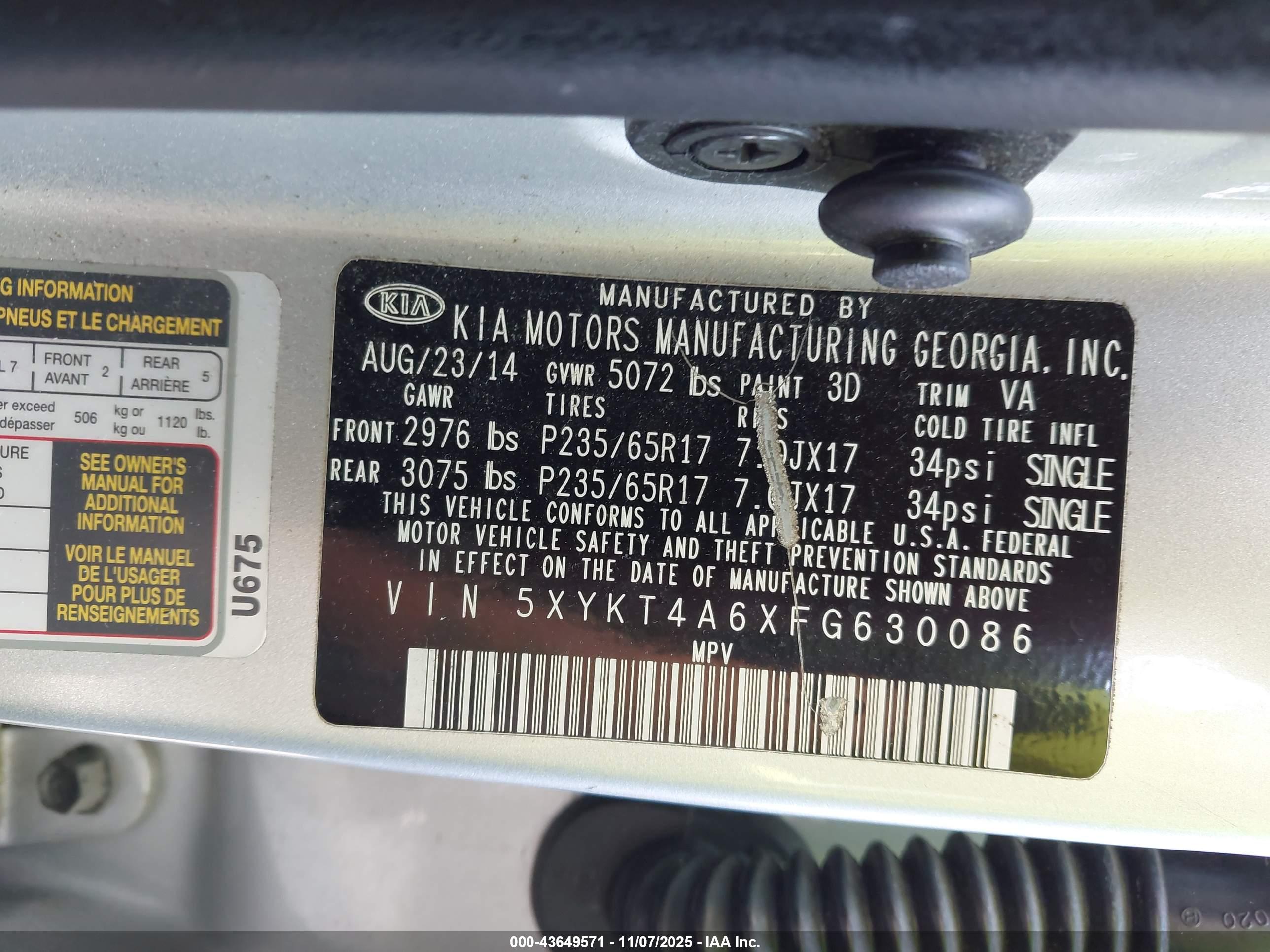 KIA SORENTO image 9