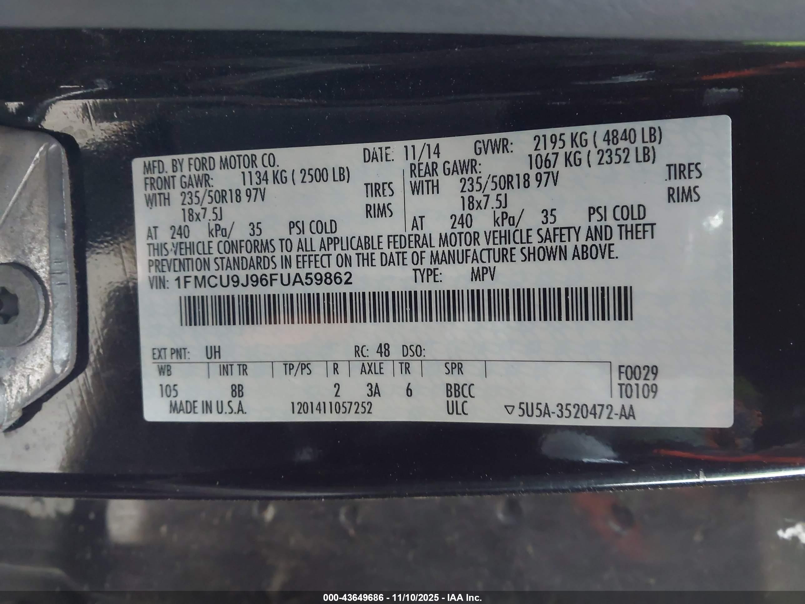 FORD ESCAPE image 9