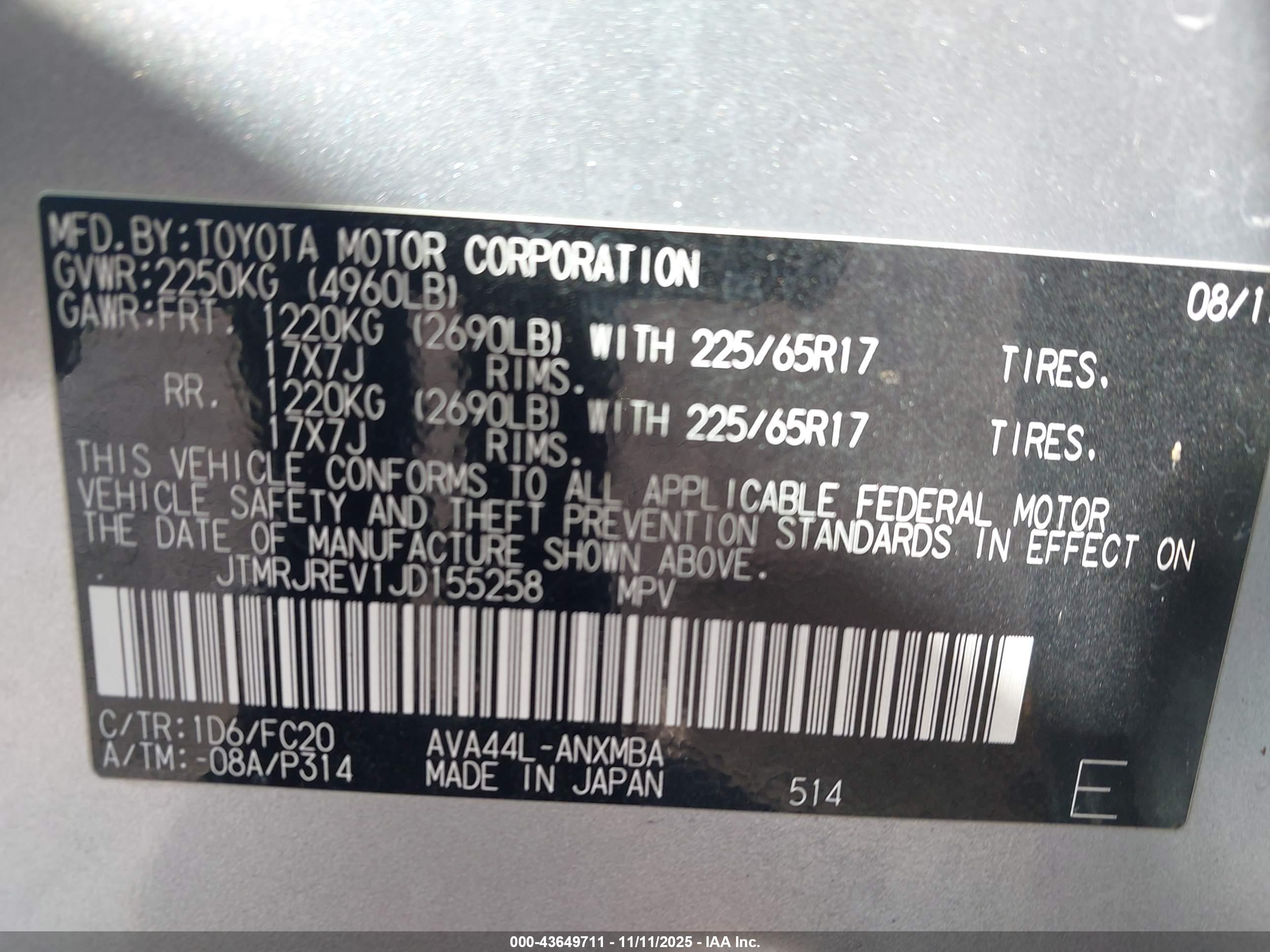 TOYOTA RAV4 image 9