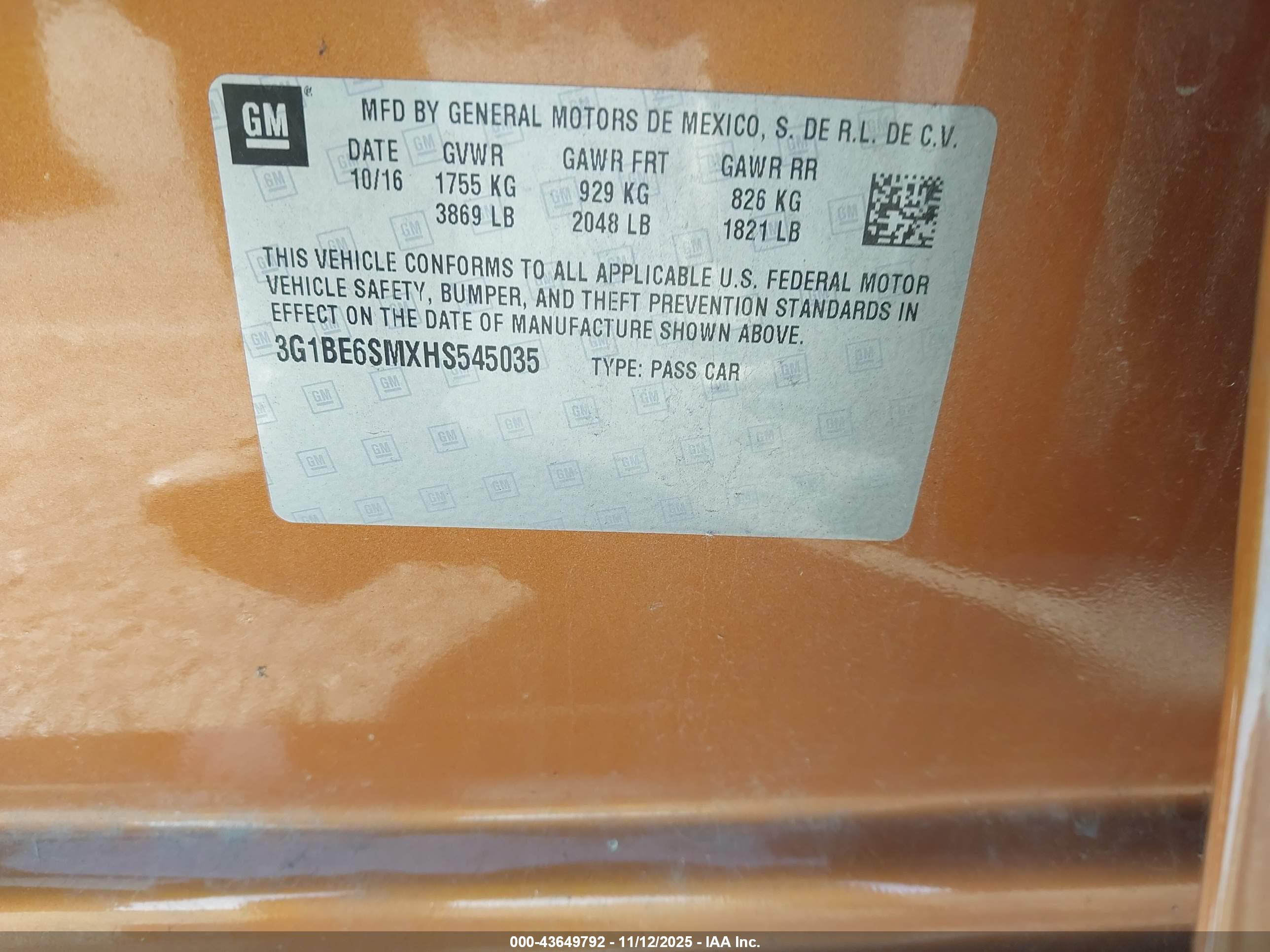 CHEVROLET CRUZE image 9