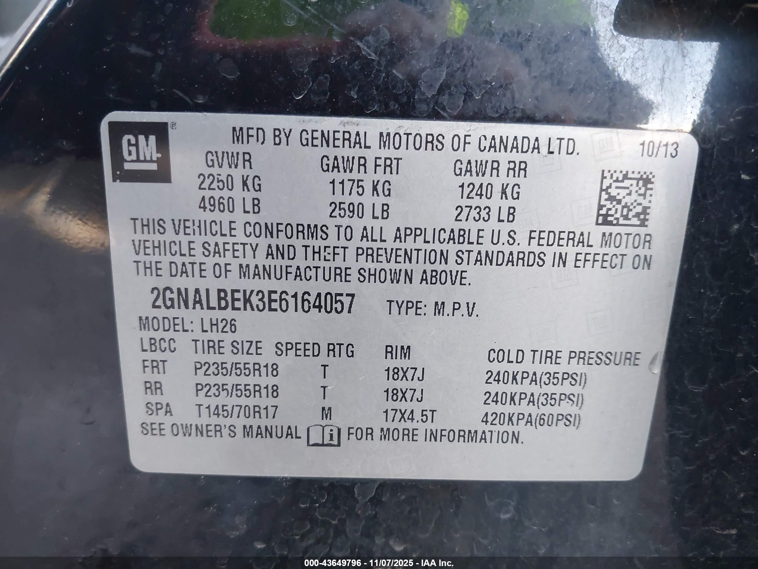 CHEVROLET EQUINOX image 9