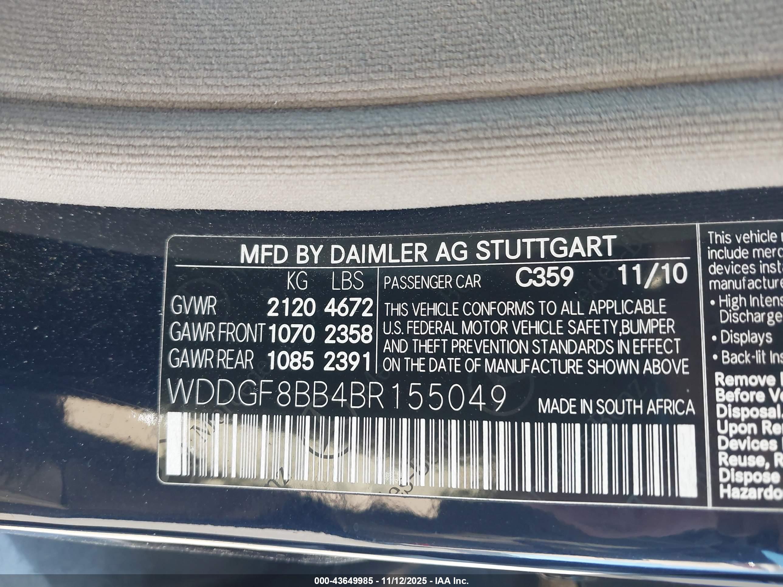 MERCEDES-BENZ C image 9