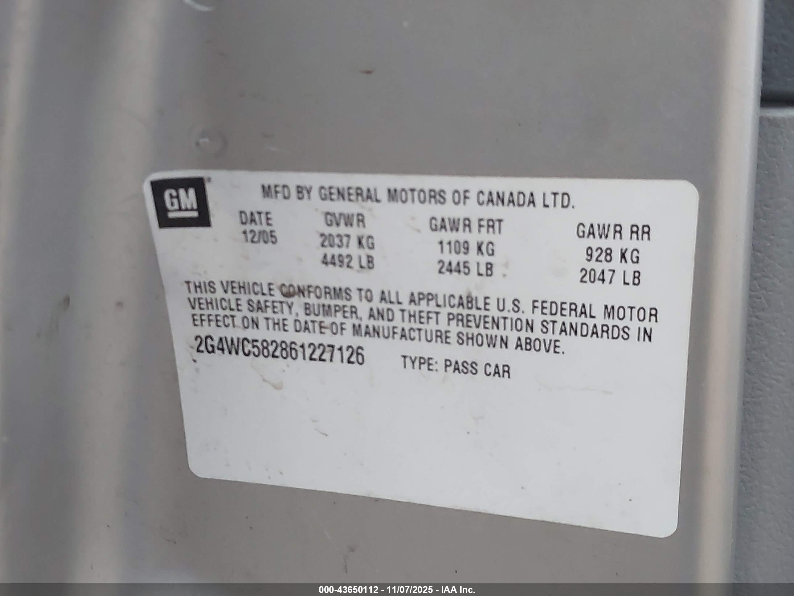 BUICK LACROSSE image 9