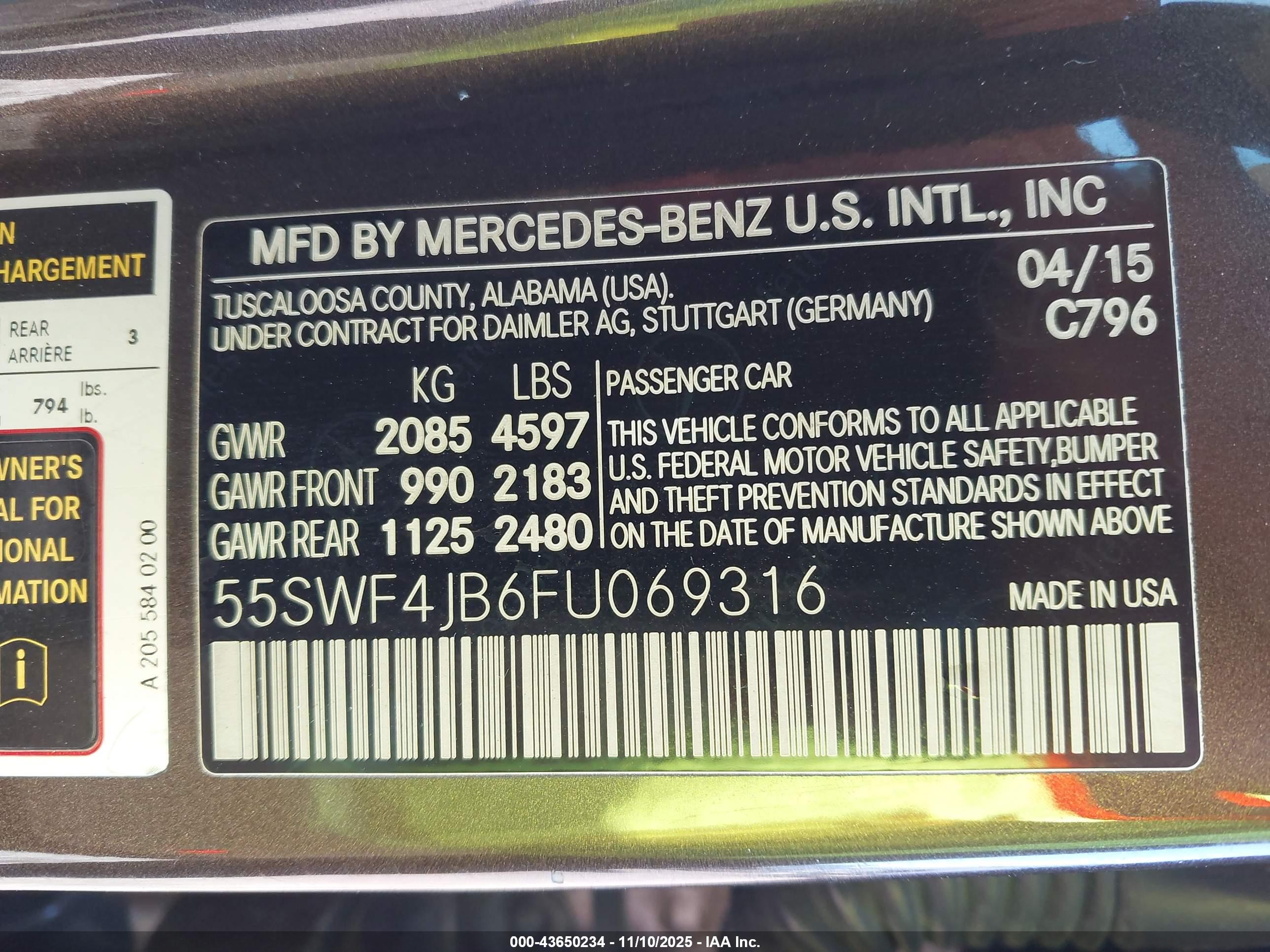 MERCEDES-BENZ C image 9