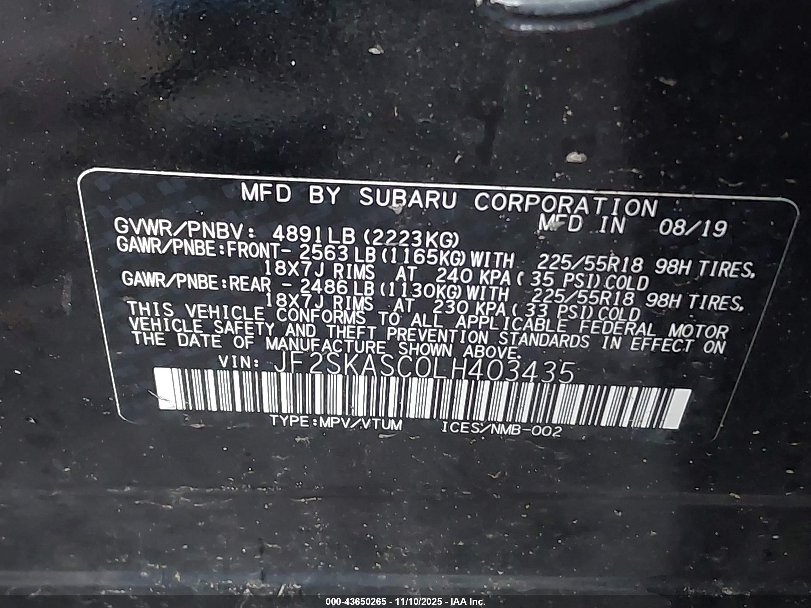 SUBARU FORESTER image 9