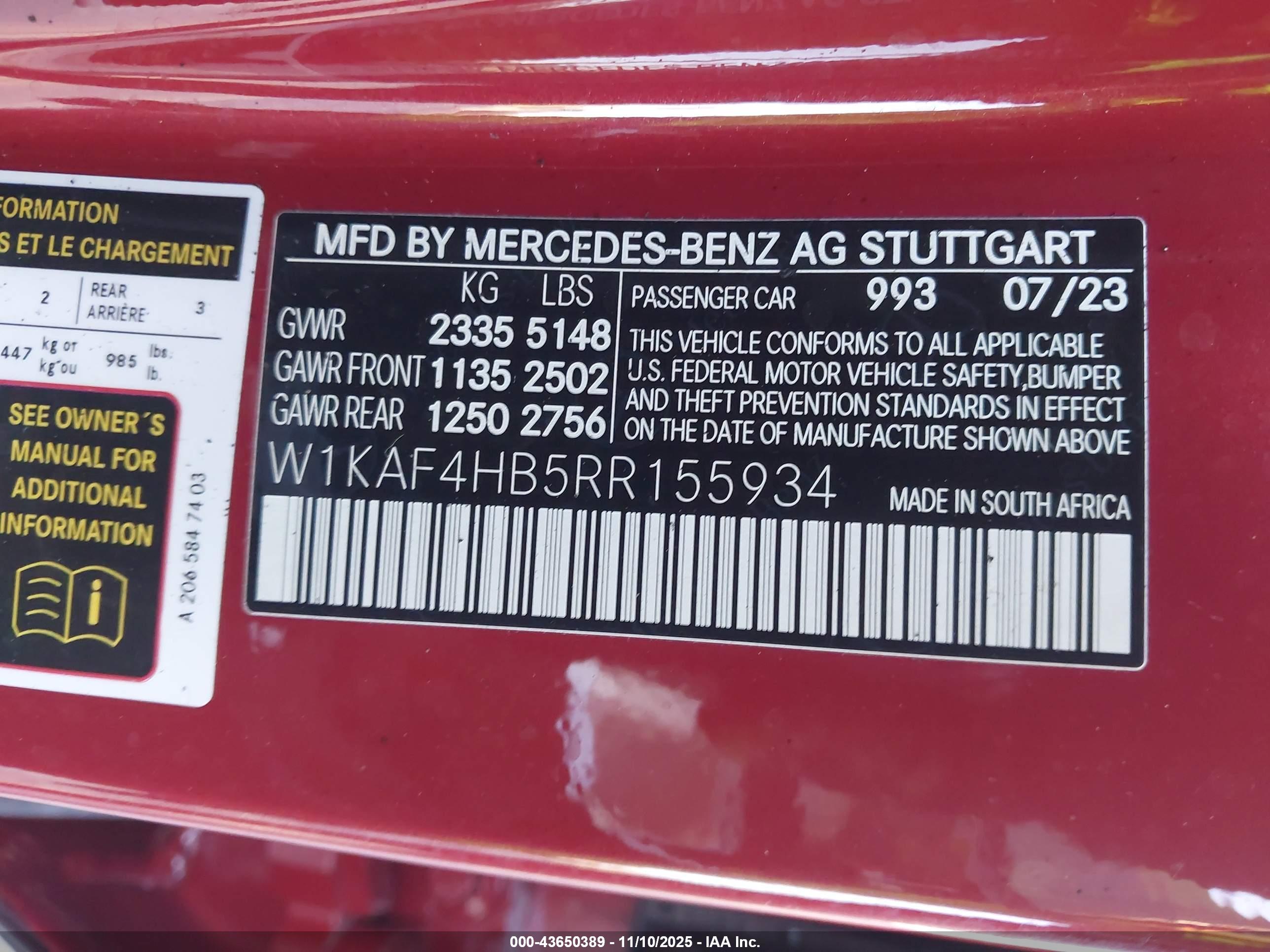 MERCEDES-BENZ C image 9