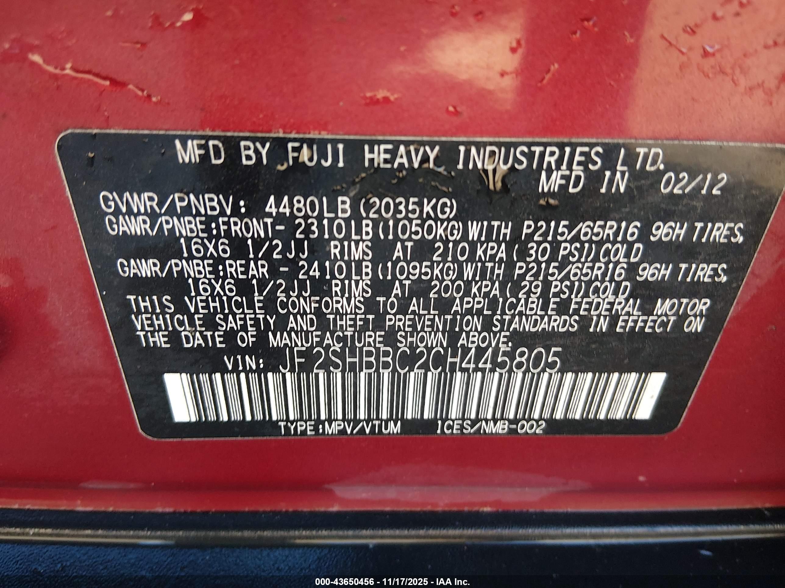 SUBARU FORESTER image 9