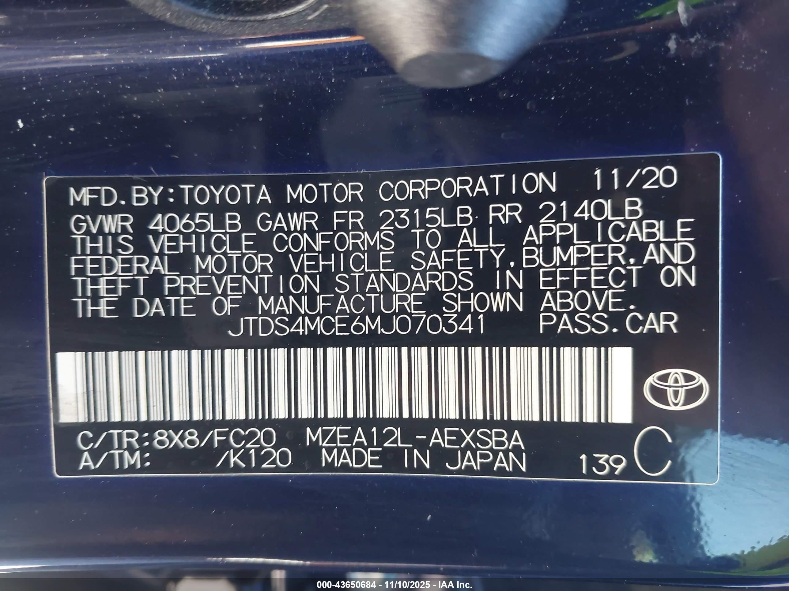 TOYOTA COROLLA image 9