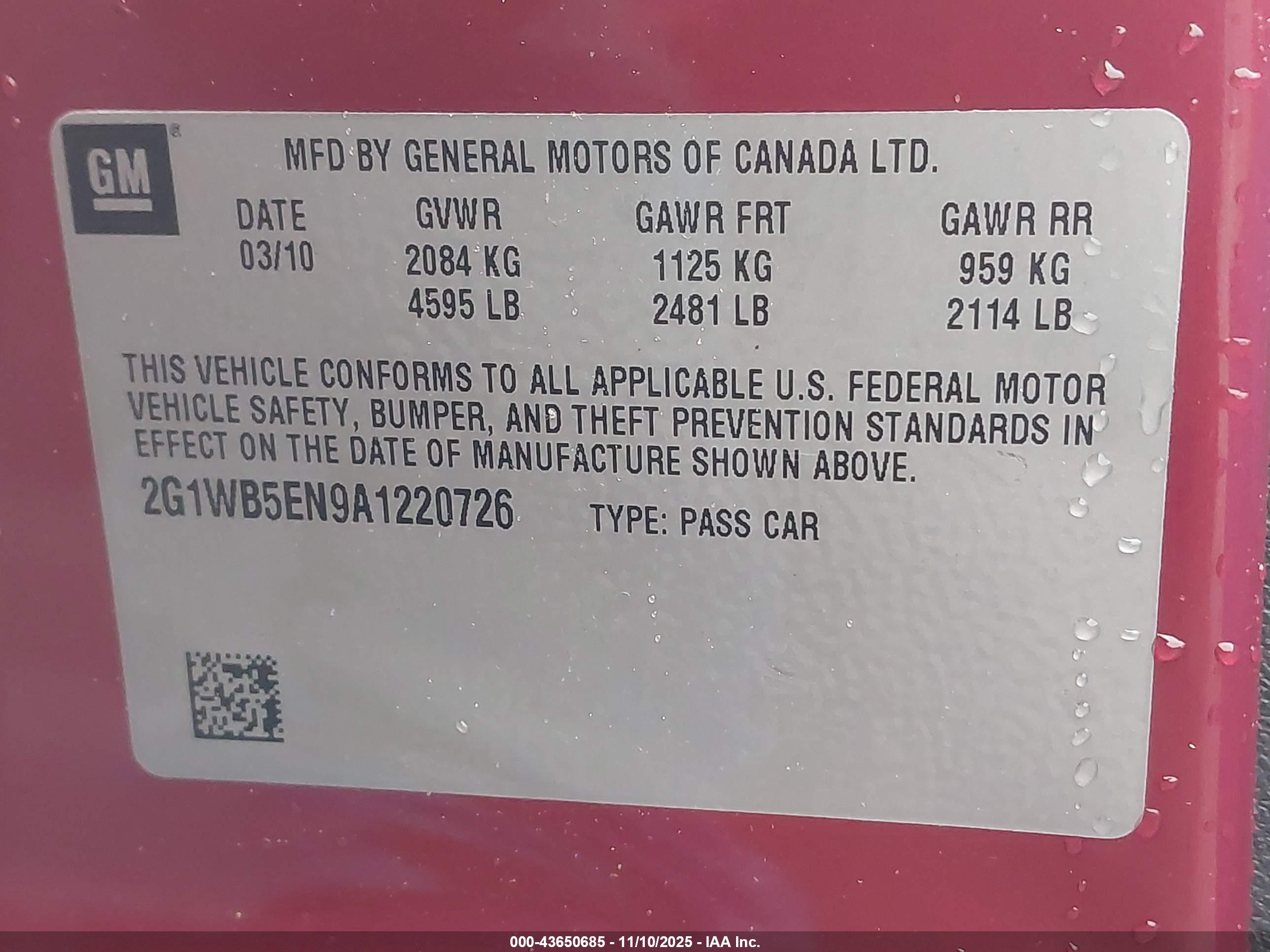CHEVROLET IMPALA image 9