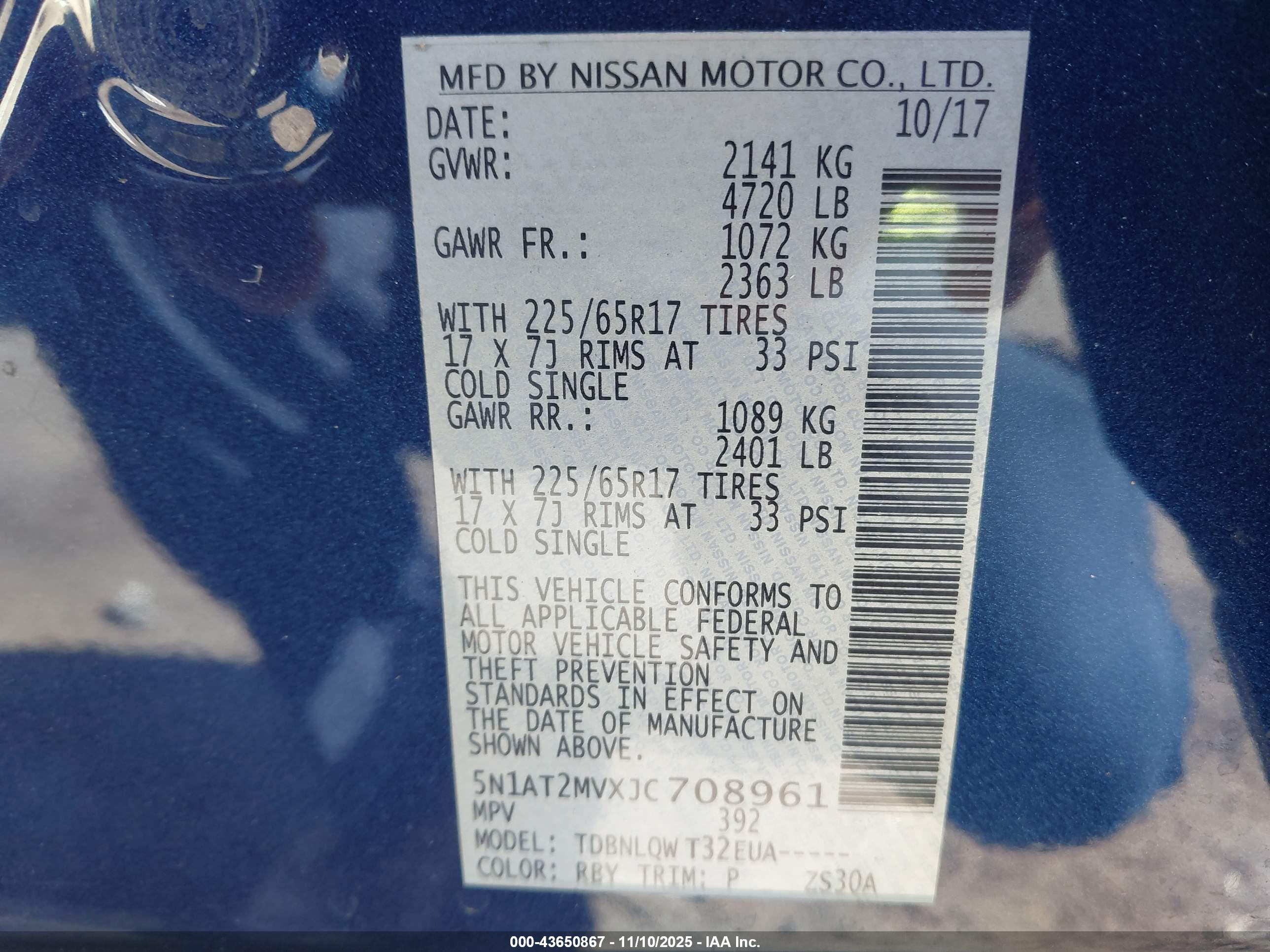 NISSAN ROGUE image 9