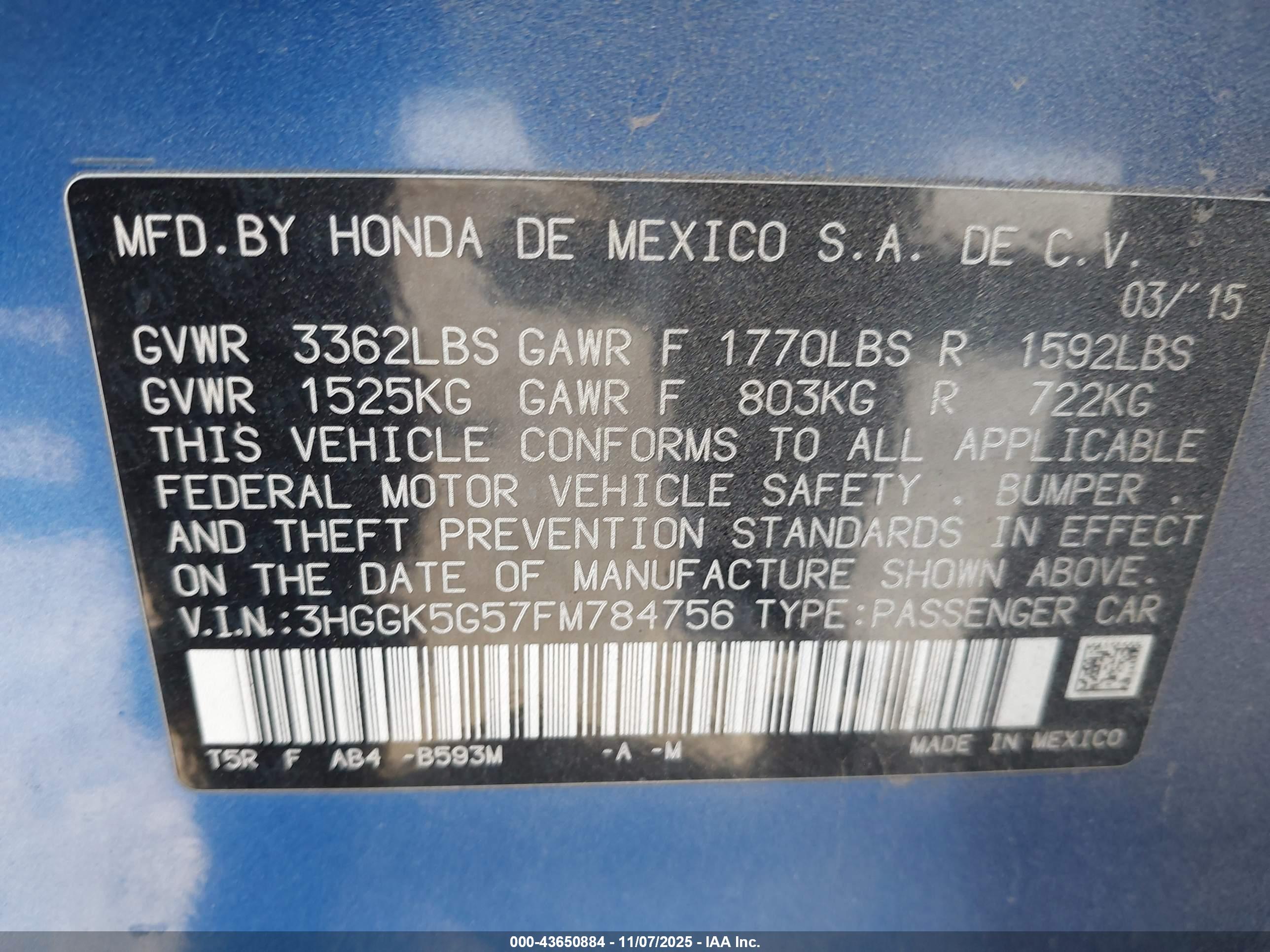 HONDA FIT image 9