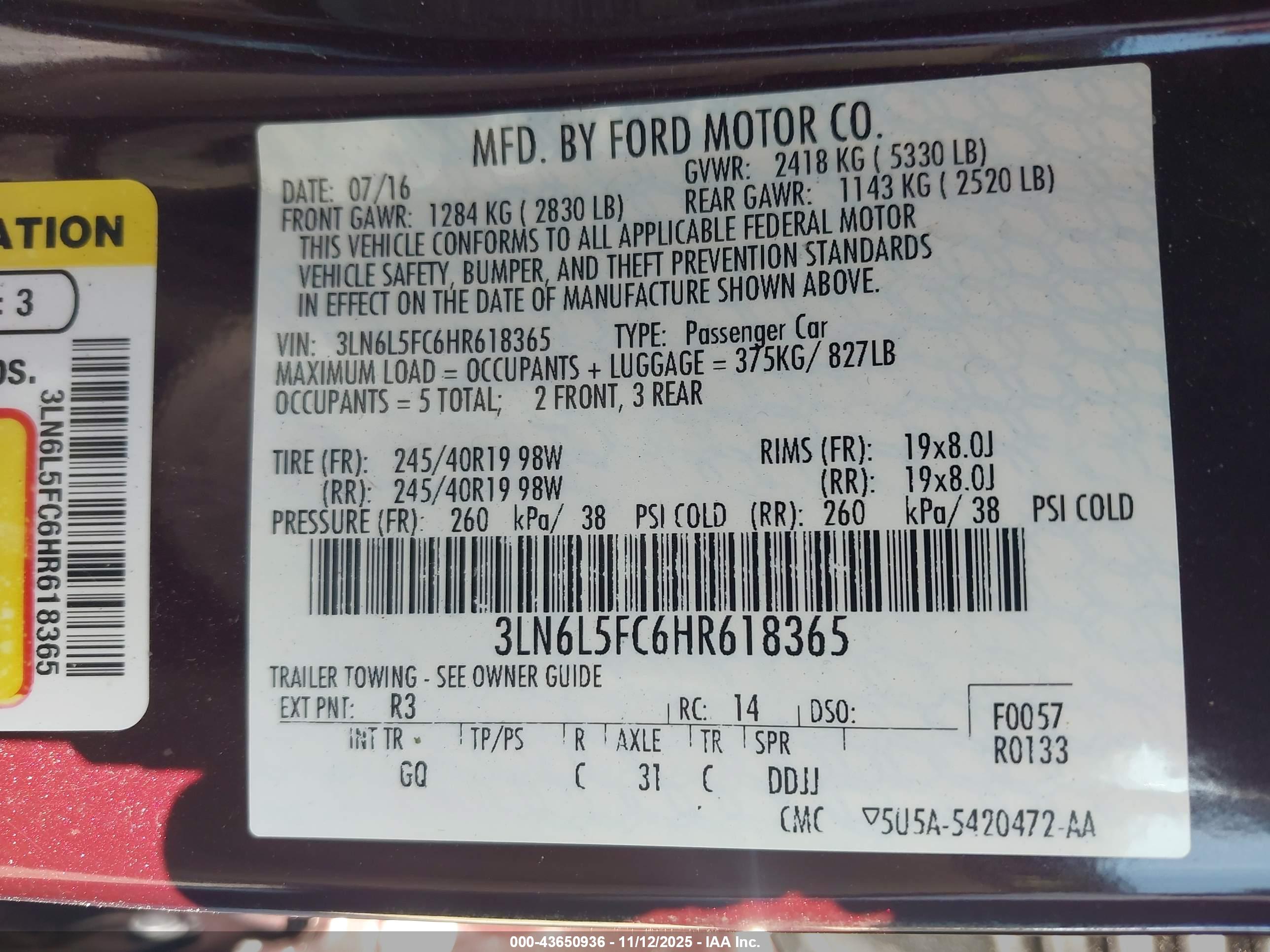 LINCOLN MKZ image 9