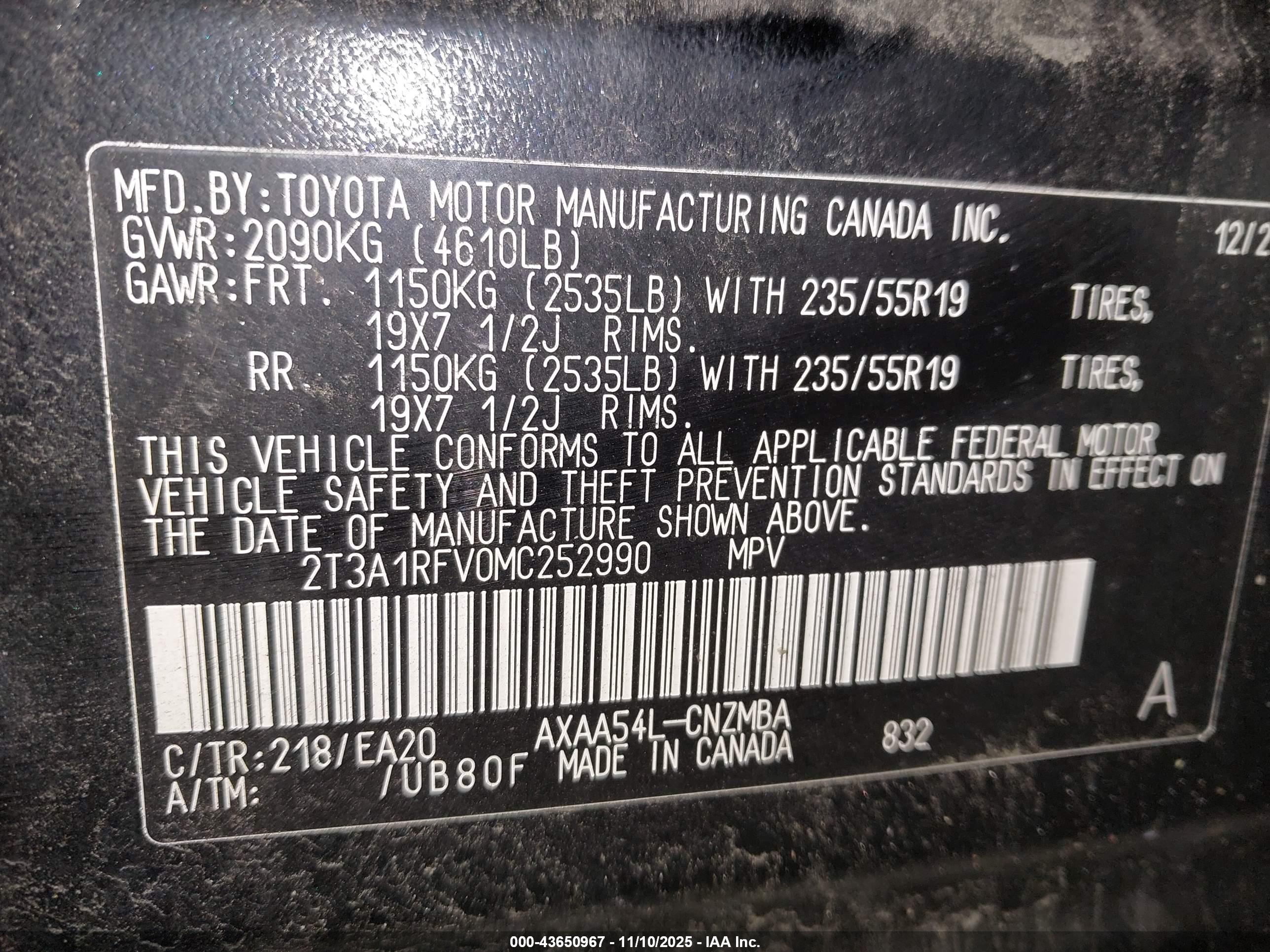 TOYOTA RAV4 image 9