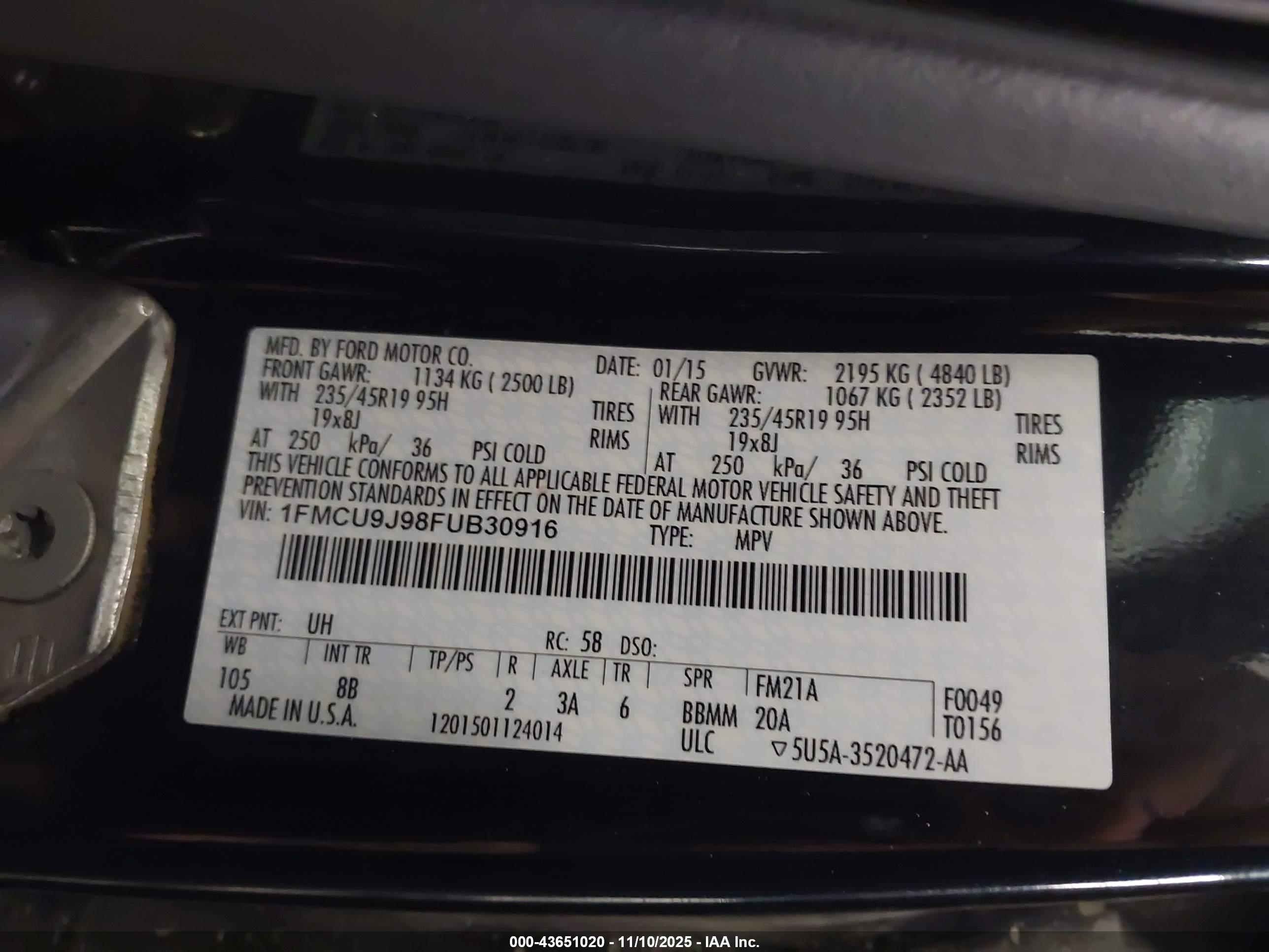 FORD ESCAPE image 9