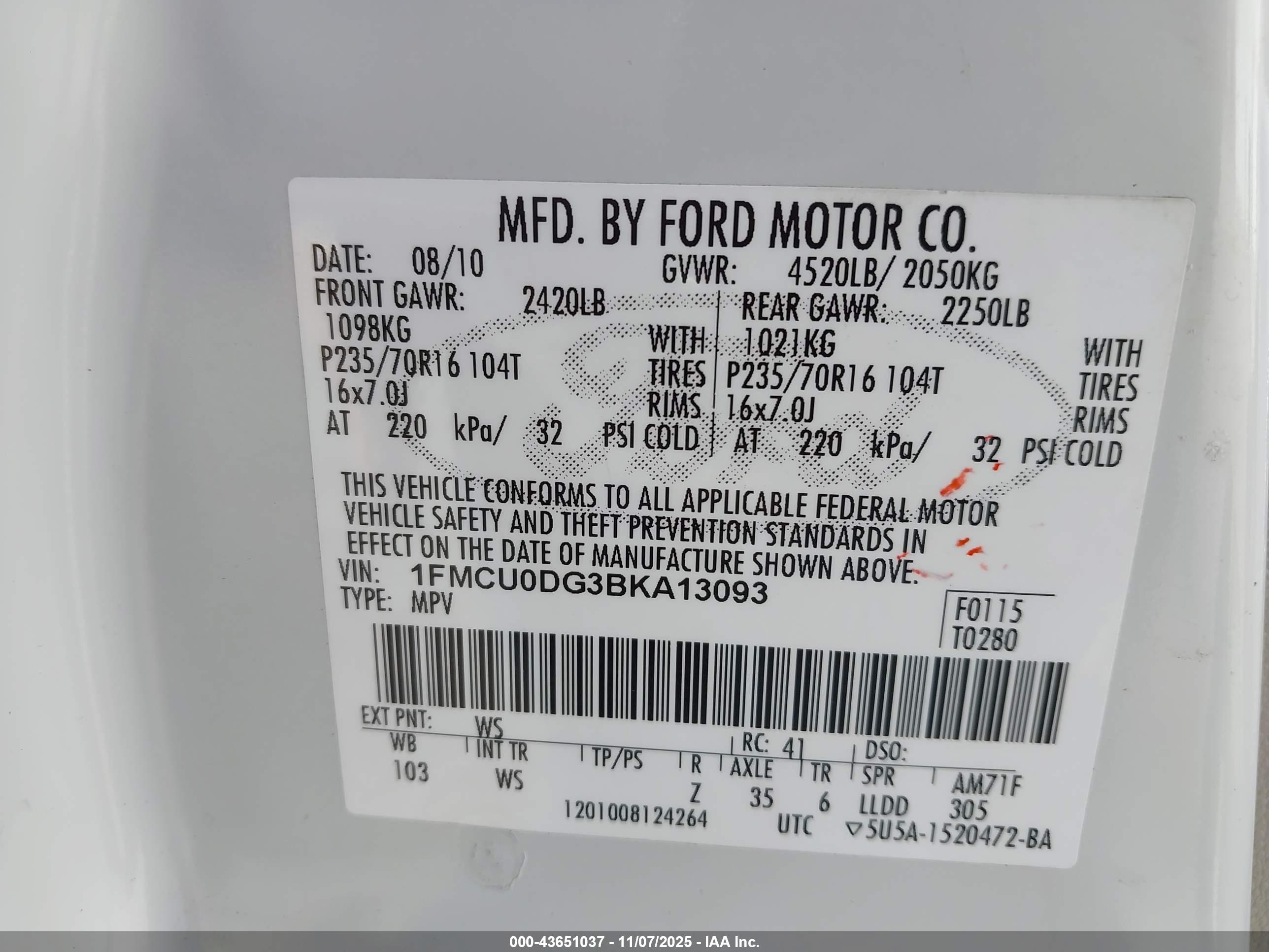 FORD ESCAPE image 9