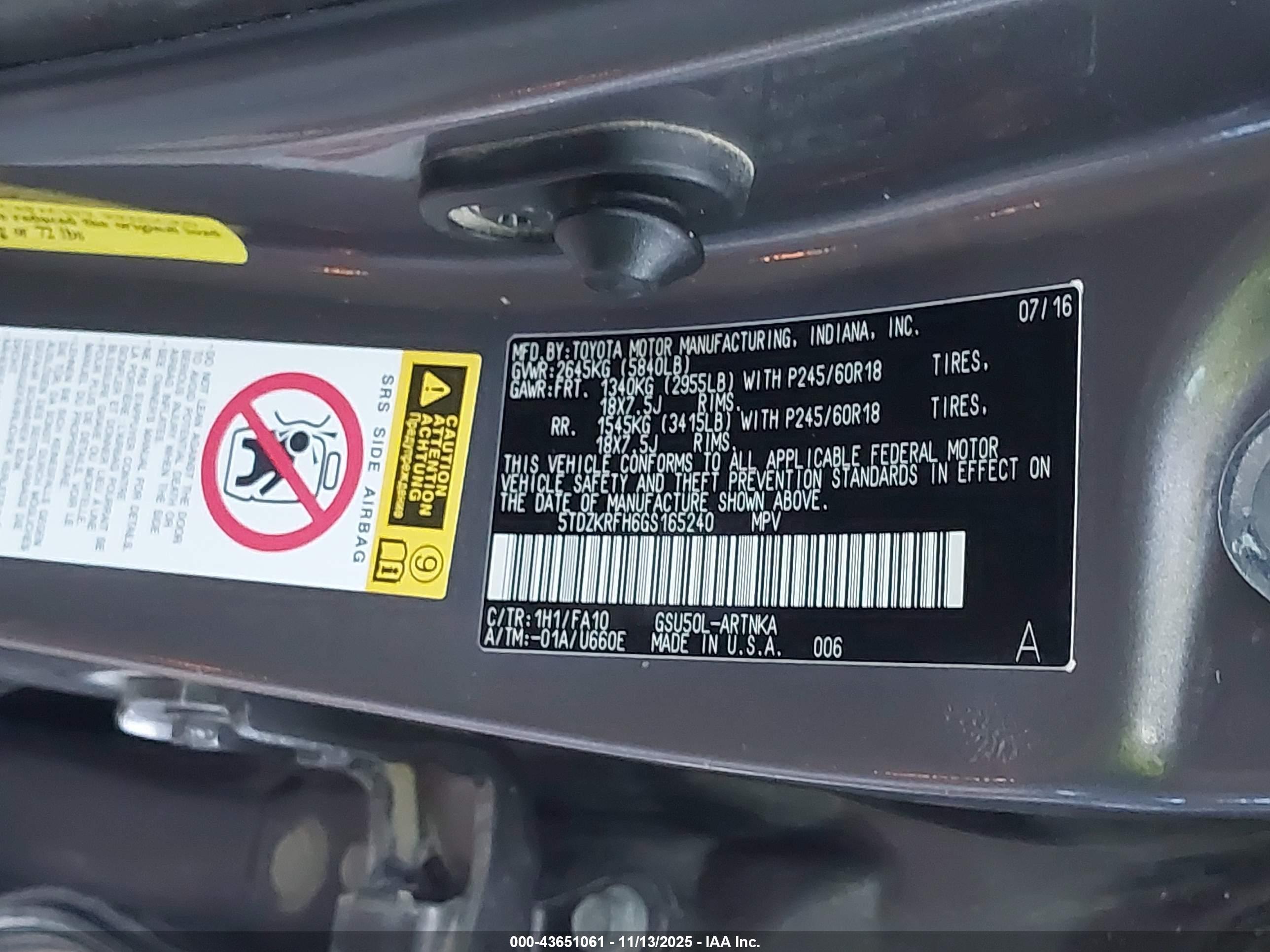 TOYOTA HIGHLANDER image 9