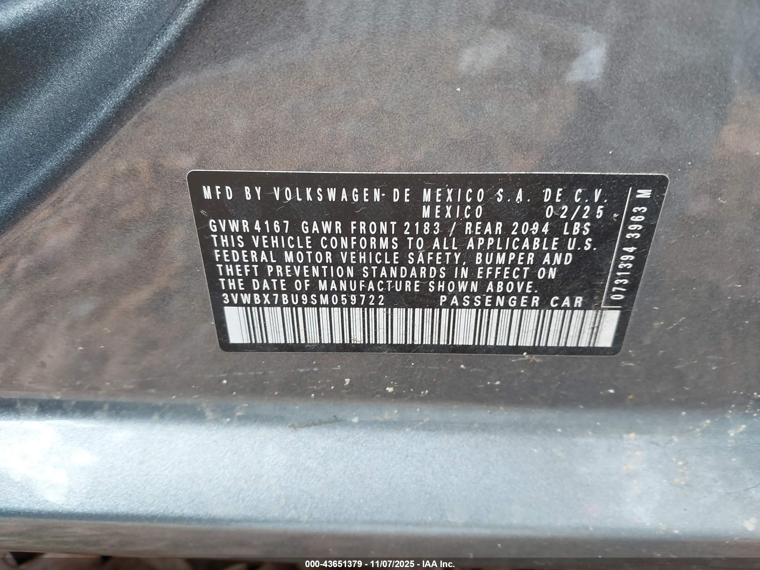 VOLKSWAGEN JETTA image 9