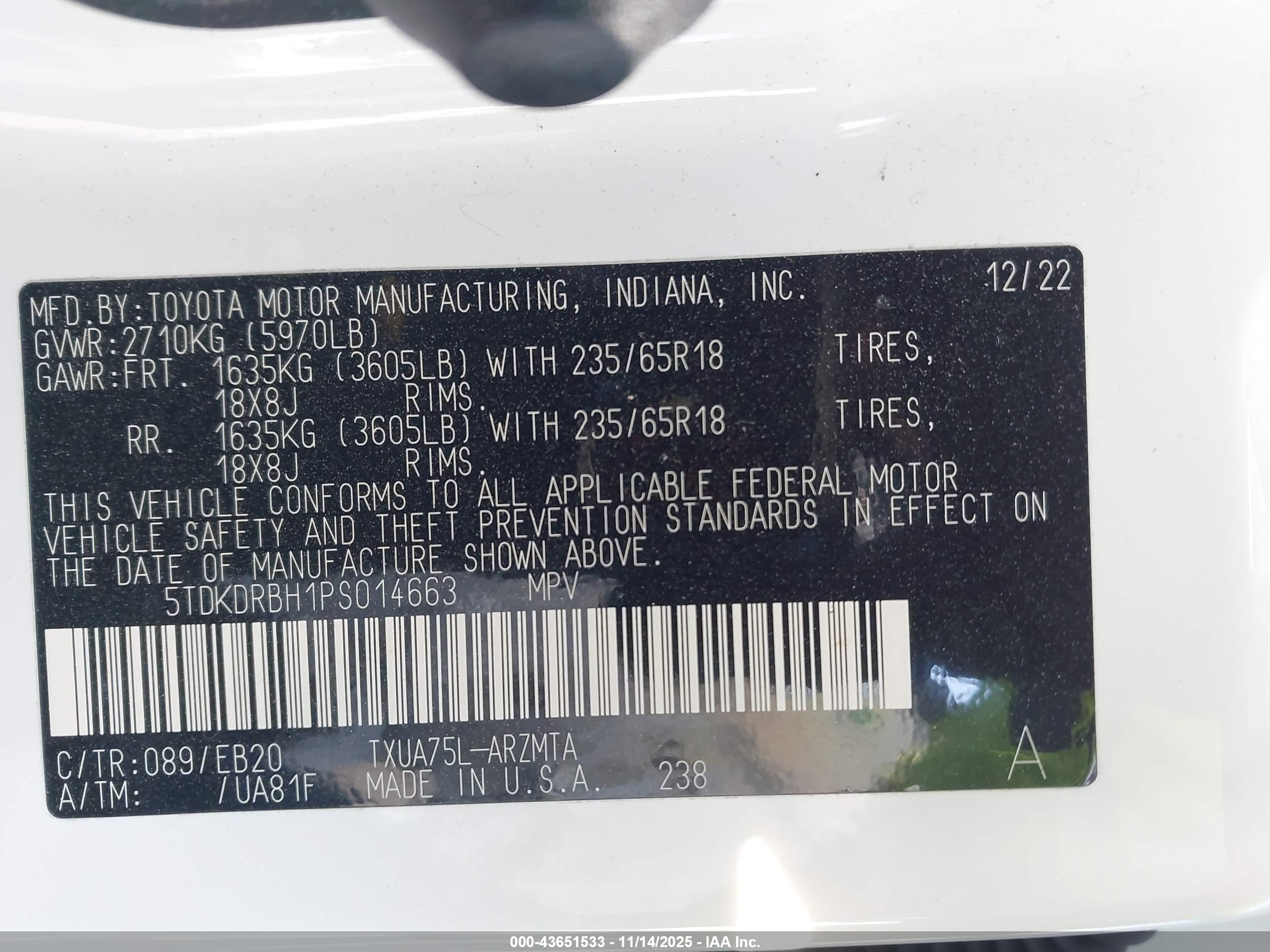 TOYOTA HIGHLANDER image 9