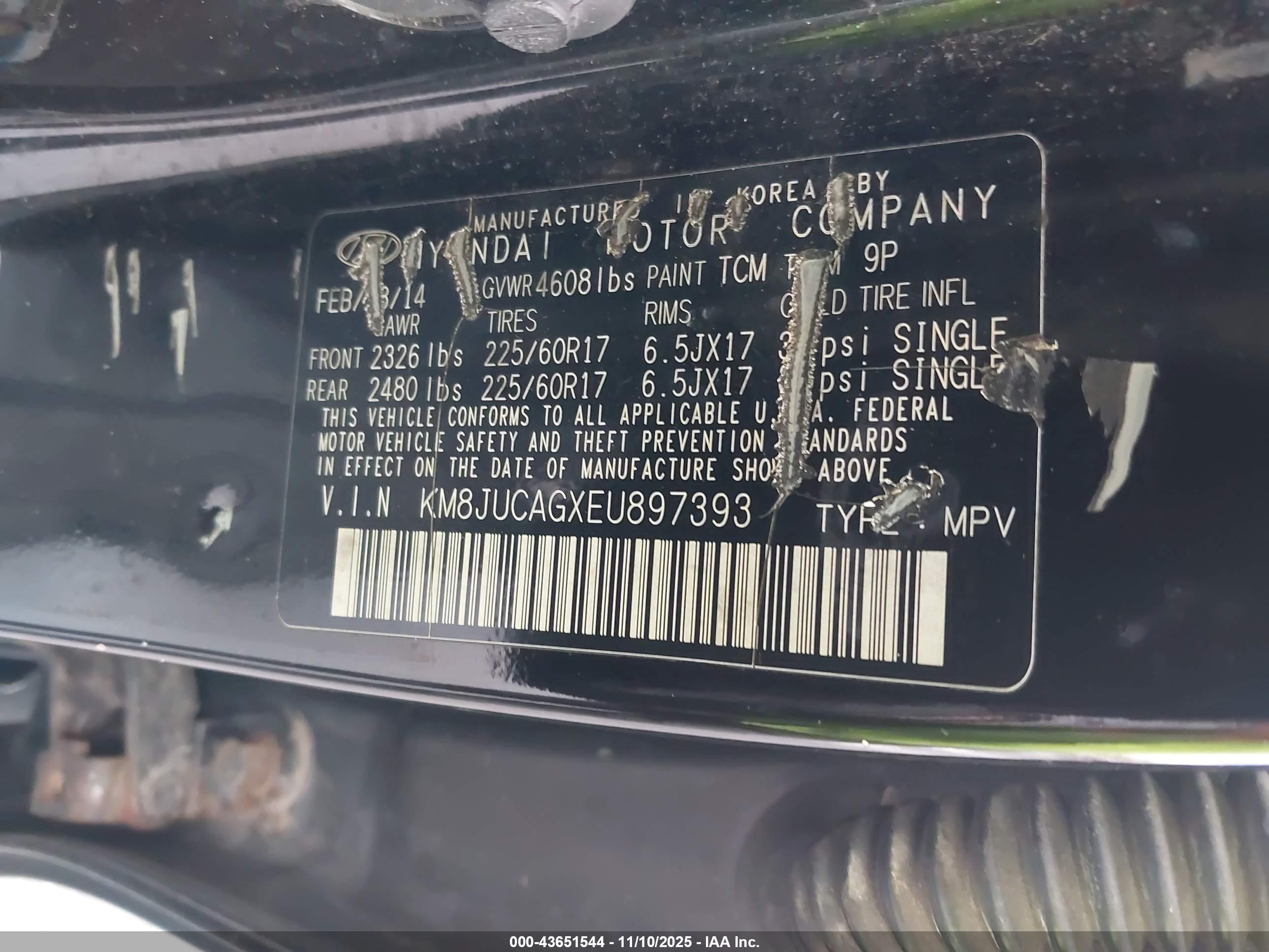 HYUNDAI TUCSON image 9