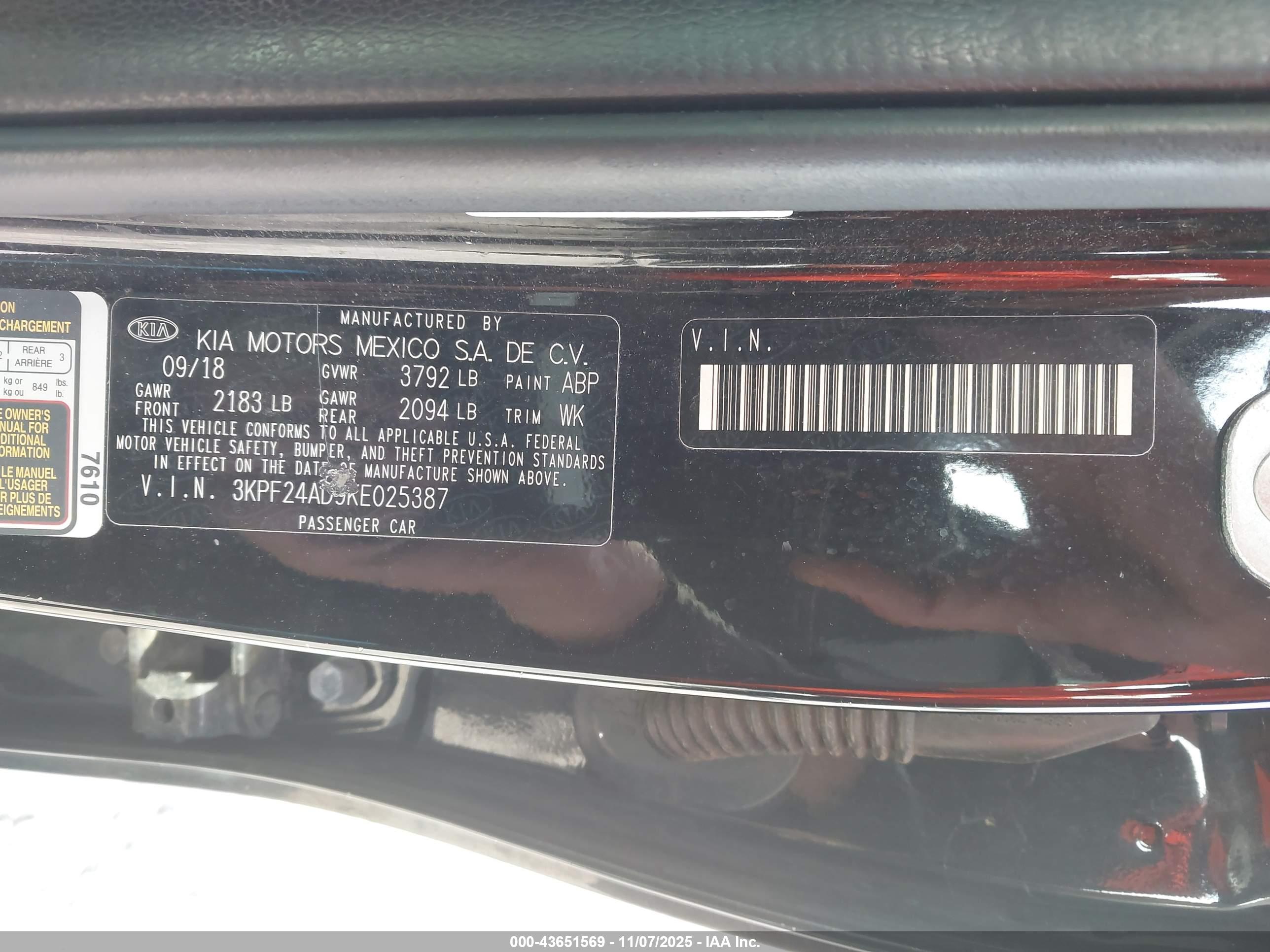 KIA FORTE image 9