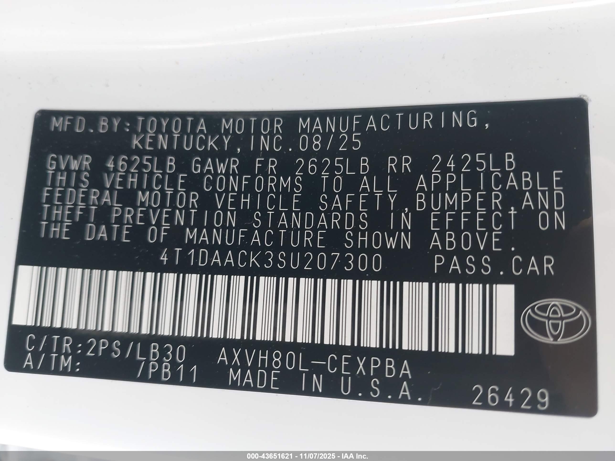 TOYOTA CAMRY image 9